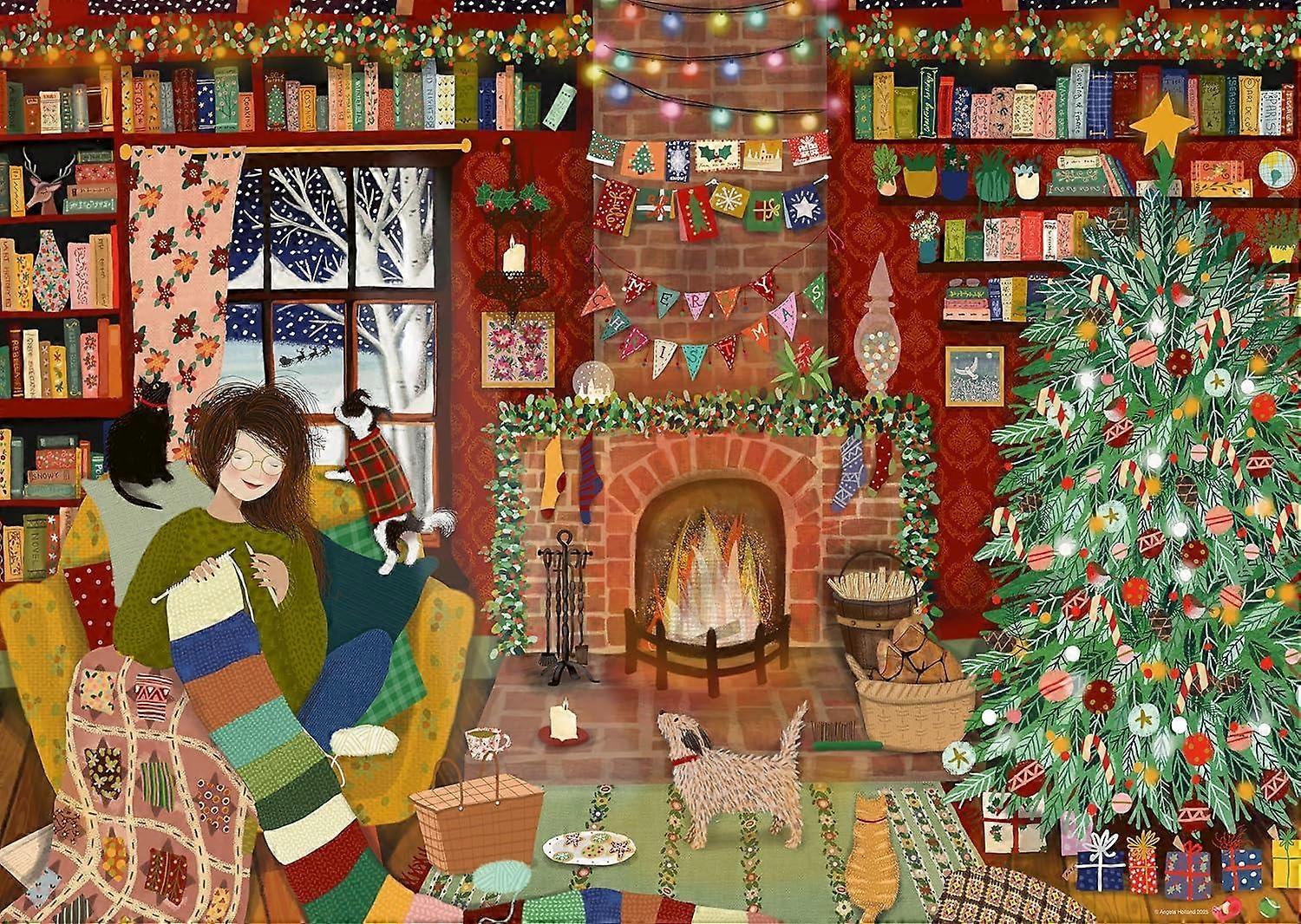 Ravensburger Home for Christmas Jigsaw Puzzle (1000 Pieces)