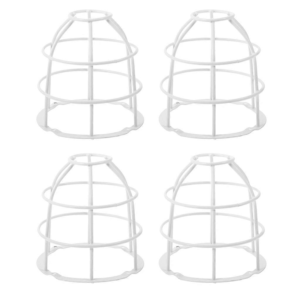 Explosion Proof Lampshade Frame Light Shade Frame Various Scenes Stainless Steel 4Pcs