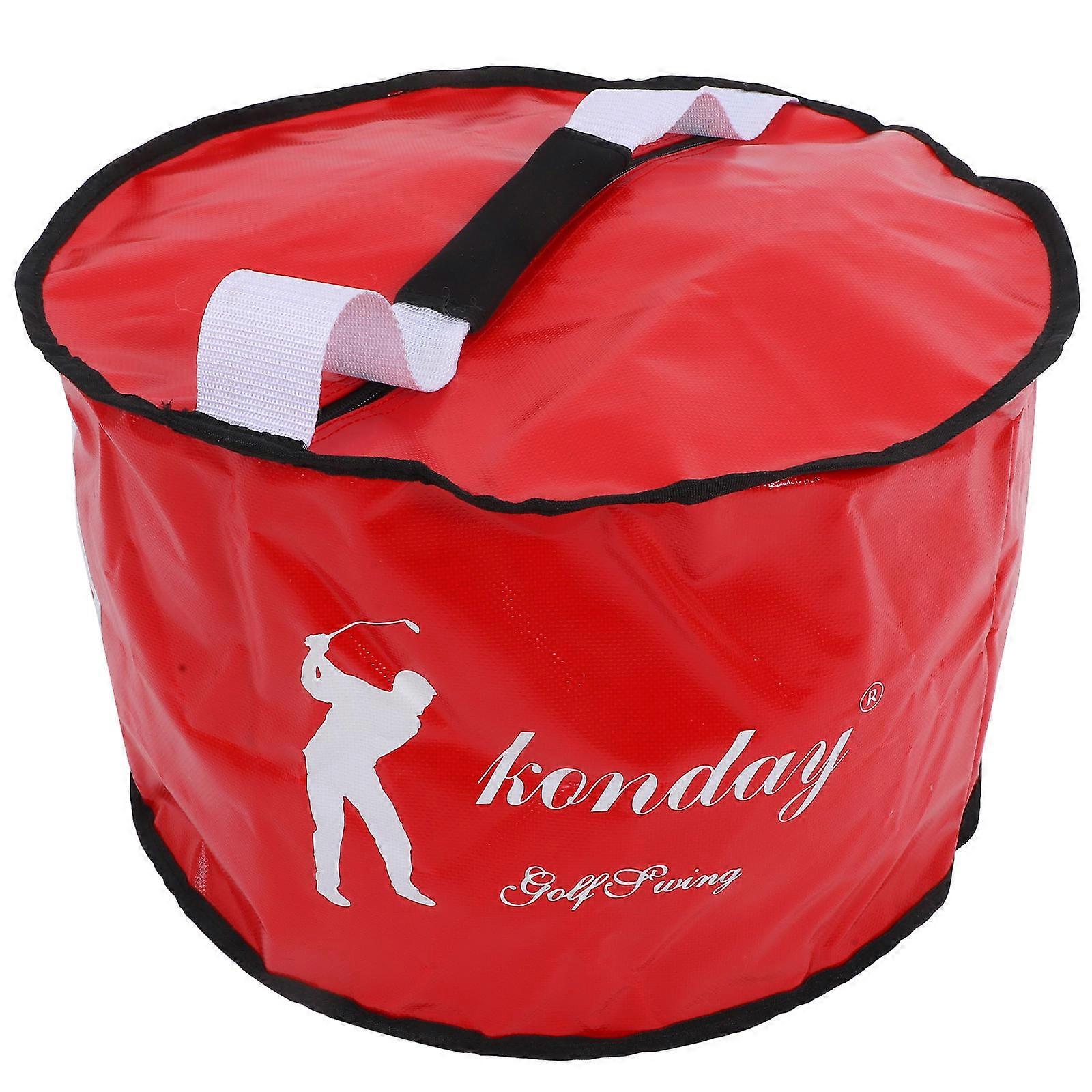 Power Impact Swing Bag Aid Correct Swing Gesture For Trainer Users Golf Accessories Bag Red 1Set