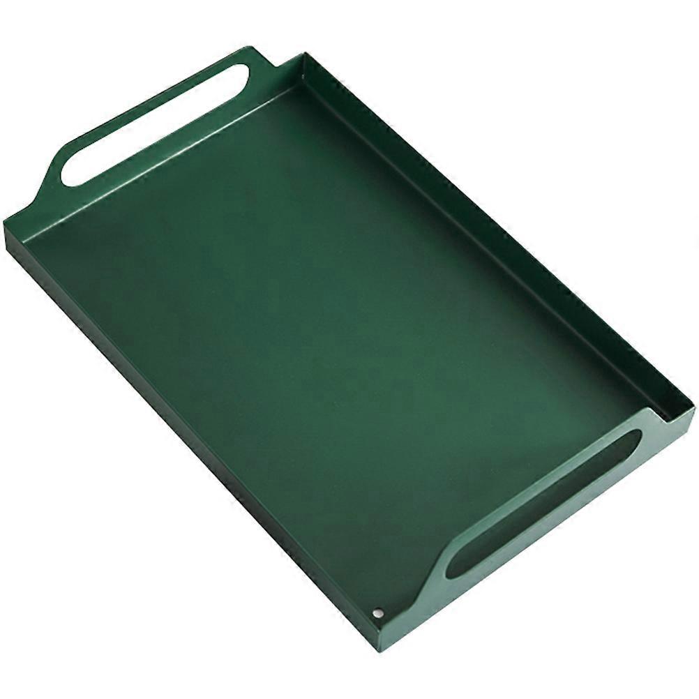Iron Serving Tray With Handles For Baby Showers 40X24CM 1Pc