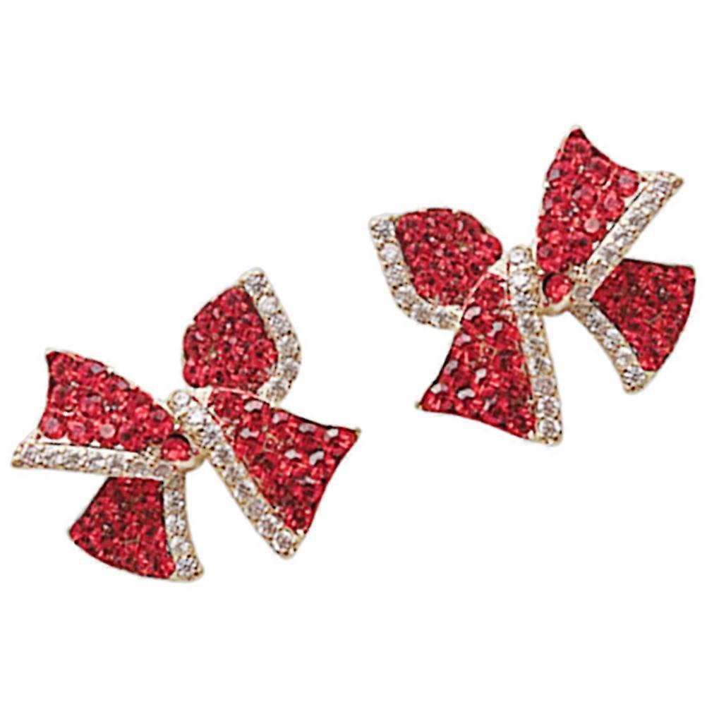 an elegant and engaging product description for your **Elegant Bowknot Earrings**:
✨ **Elegant Bowknot Earrings for Women – Timeless Charm with a