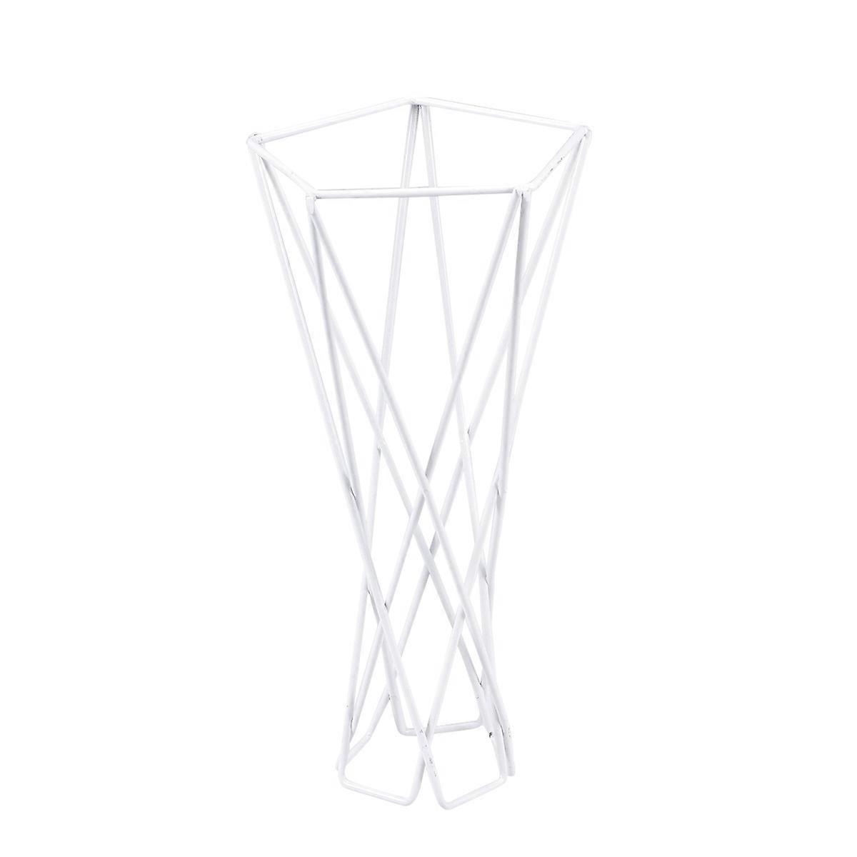 Ornament Display Holder Tillandsia Holder Simple Elegant Style Iron Material 21x10x7cm Desktop Flower Rack 1Pack