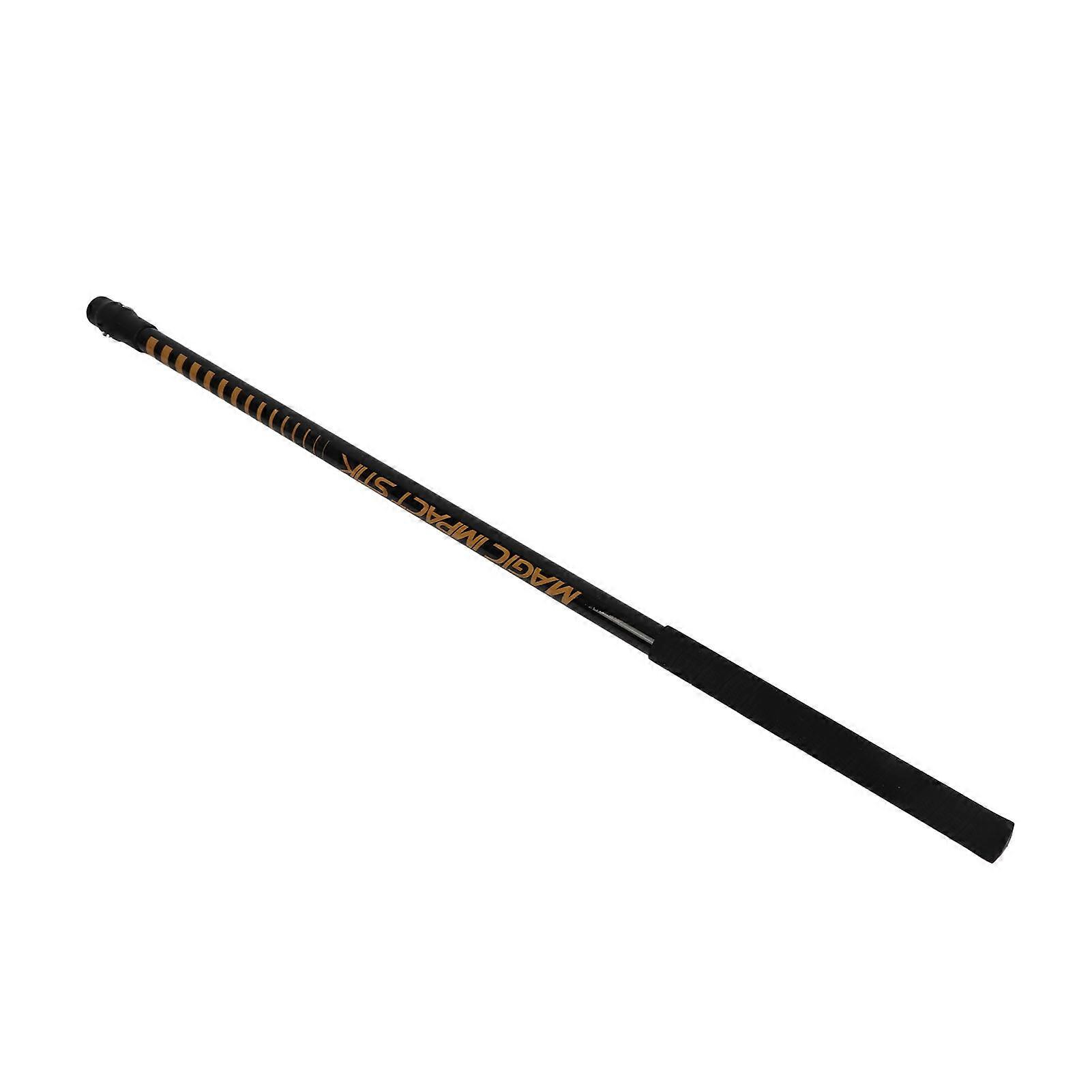 Rubber and Metal Swing Training Stick, Corrosion Resistant Baking Varnish, Professional Golfer Beginner Training Tool
