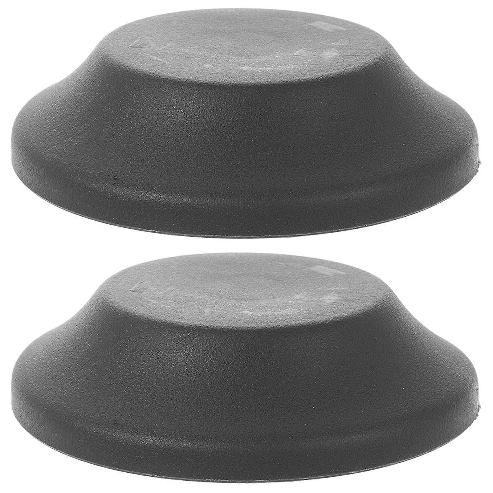 Umbrella Tip Caps Patio Umbrellas Accessories Grey Color Plastic Material 2Pcs Protect Umbrella from Scratches