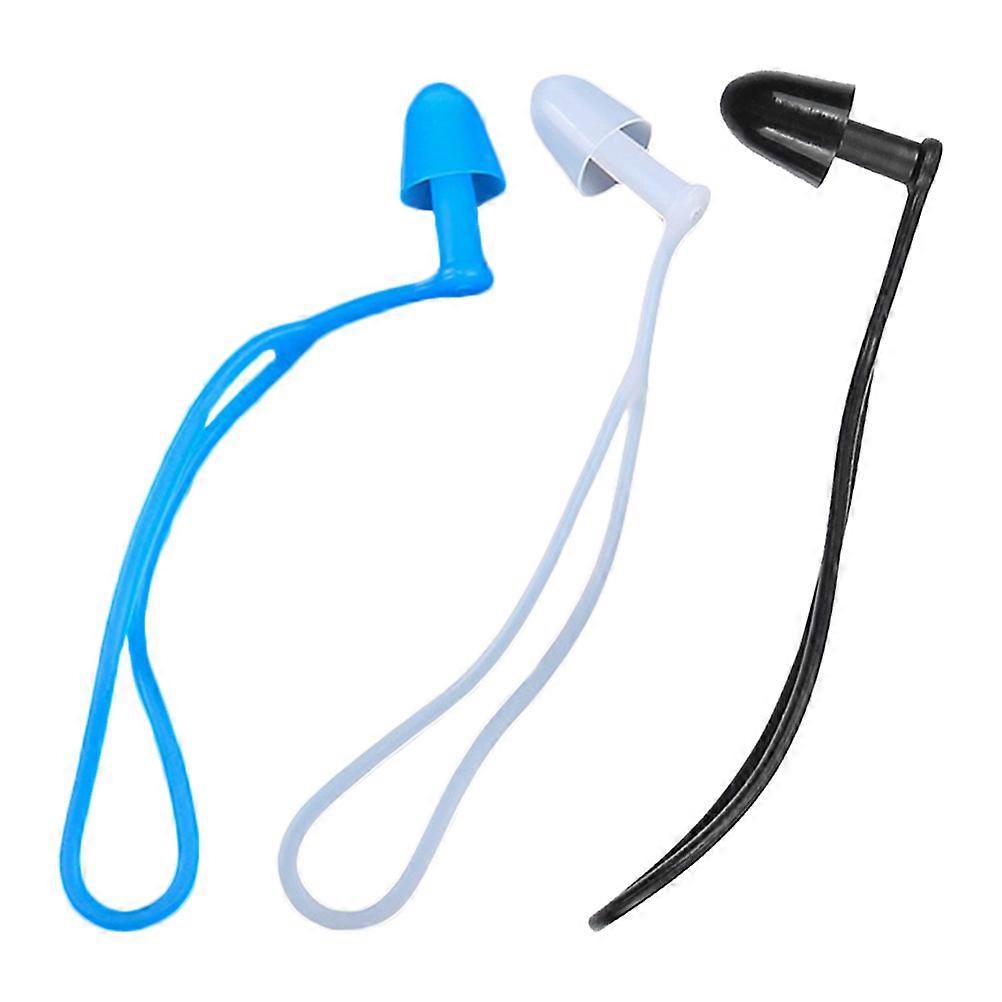 3 Pairs Reusable Silicone Ear Protectors for Swimming, Bathing & Water Sports – Comfortable Fit for Adults with Storage Case
