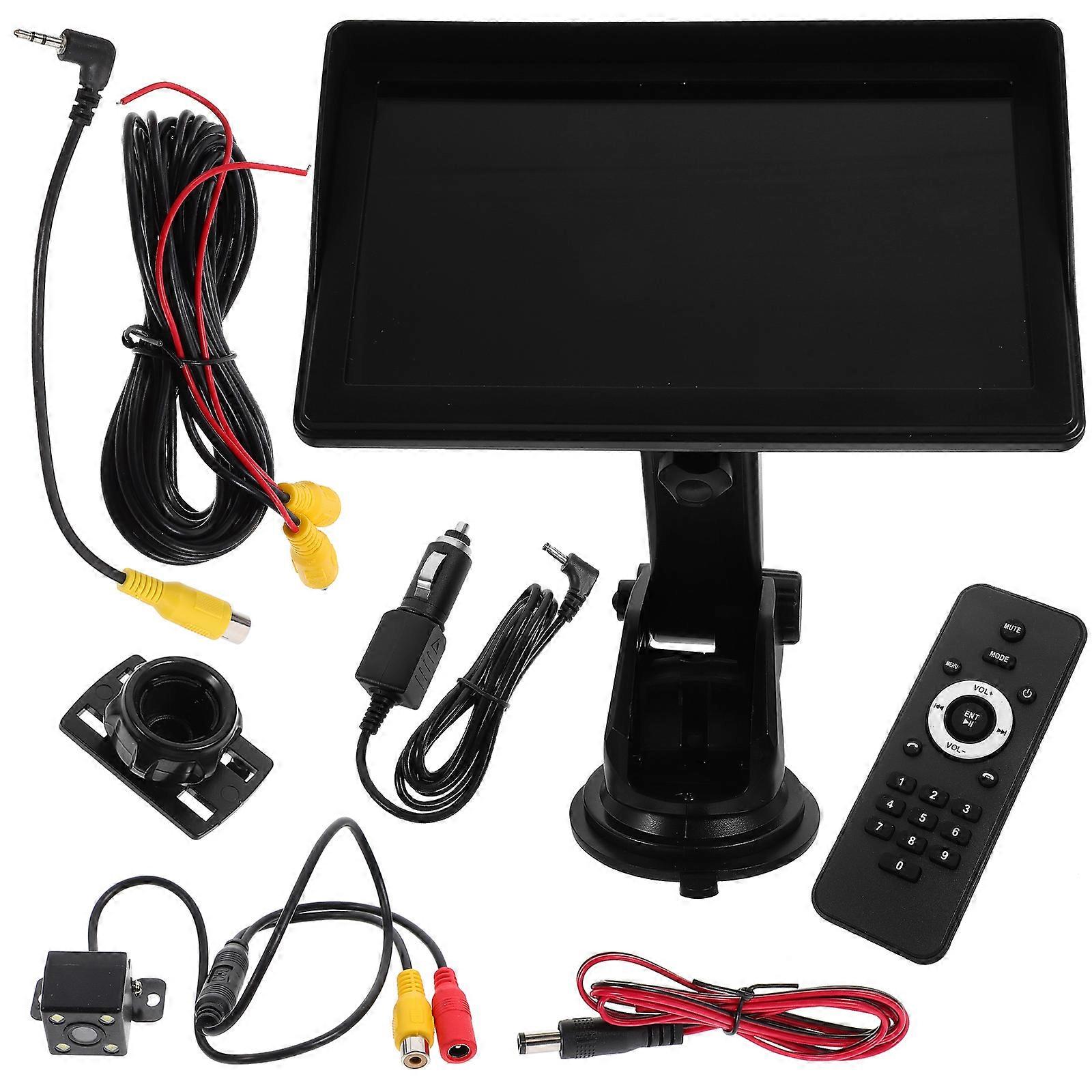 Touch Screen Stereo Car Radio With Reverse Camera Drivers 7.0X4.1X1.4in 1Set