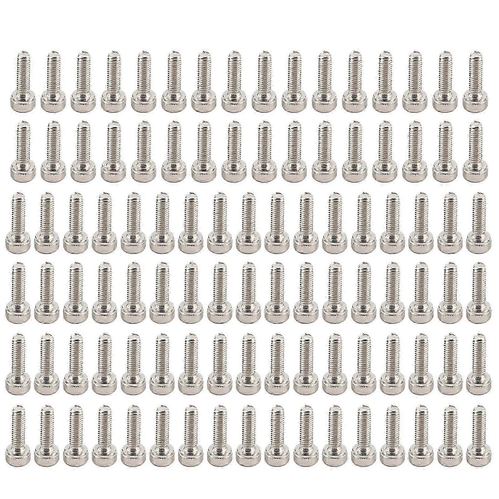 304 Stainless Steel M3 Hex Socket Cap Head Screws Bolts (M3*10)