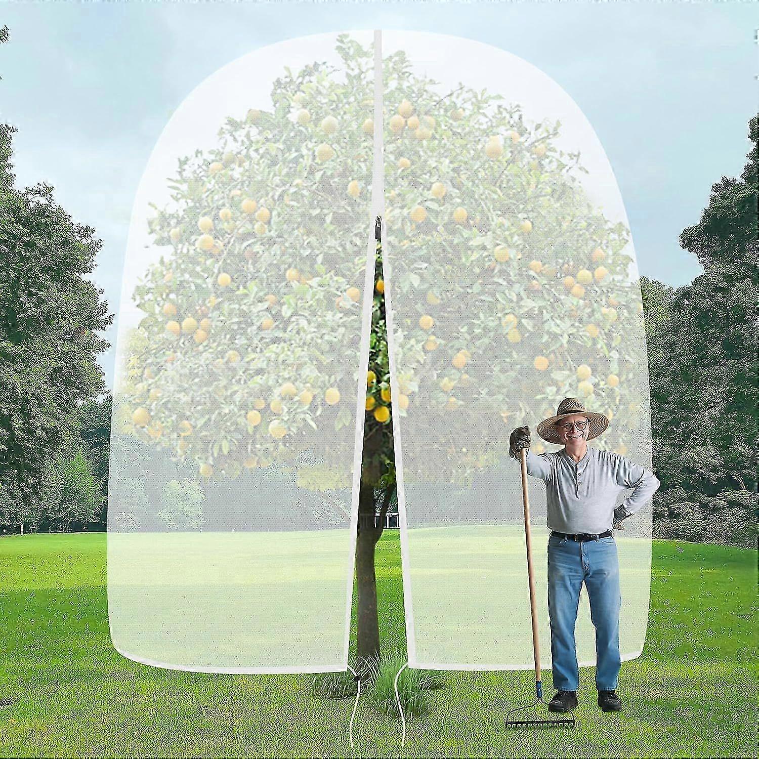 2025 Latest Model 9.84X 9.84Ft Large Fruit Tree Netting Bags, Tree Netting Cover