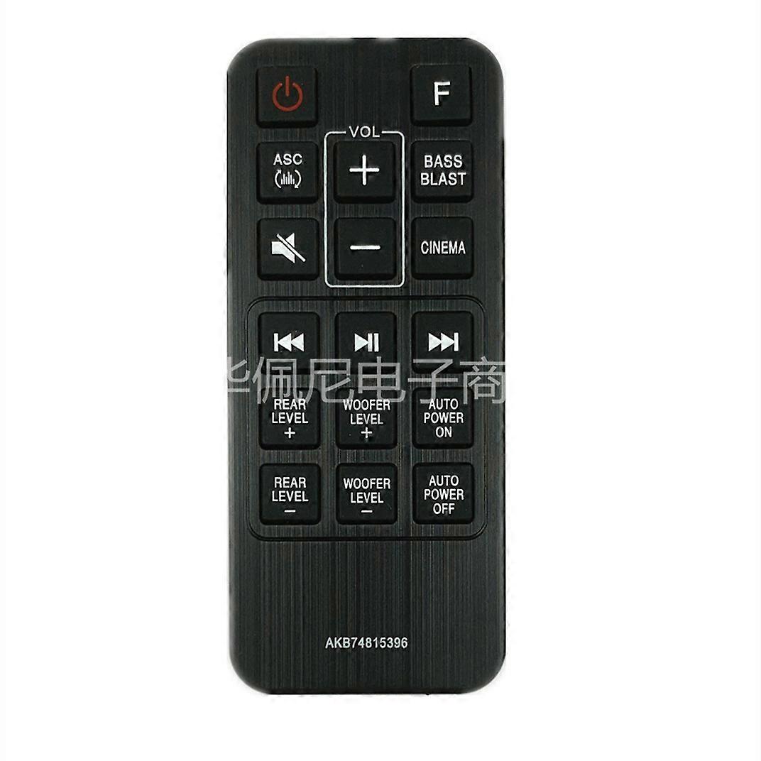 Compatible with LG Soundbar Remote Control