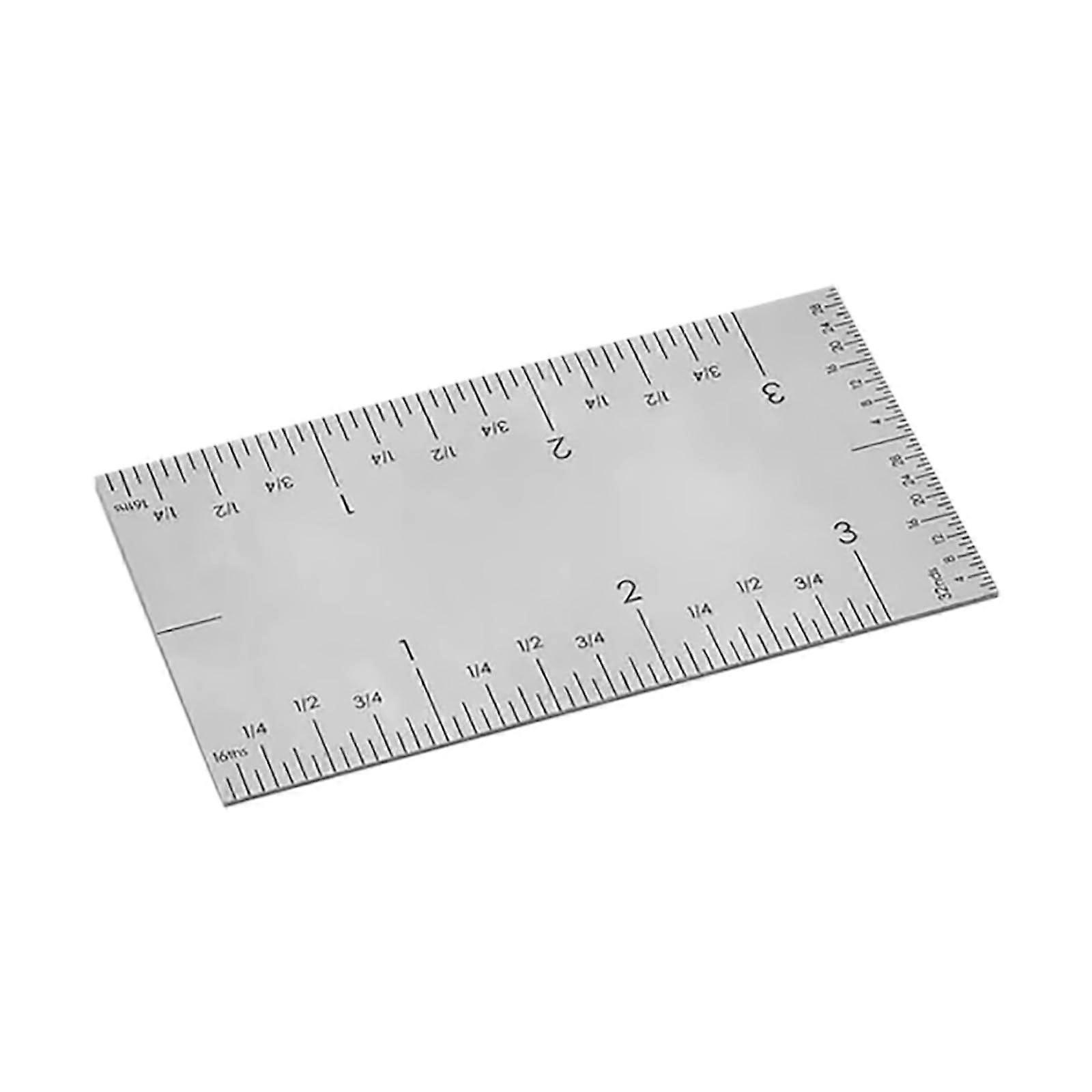 Zimmermannswinkel ruler with square edge, graduated angle measuring tool, digital for DIY combination angle (One Size) universal size silver