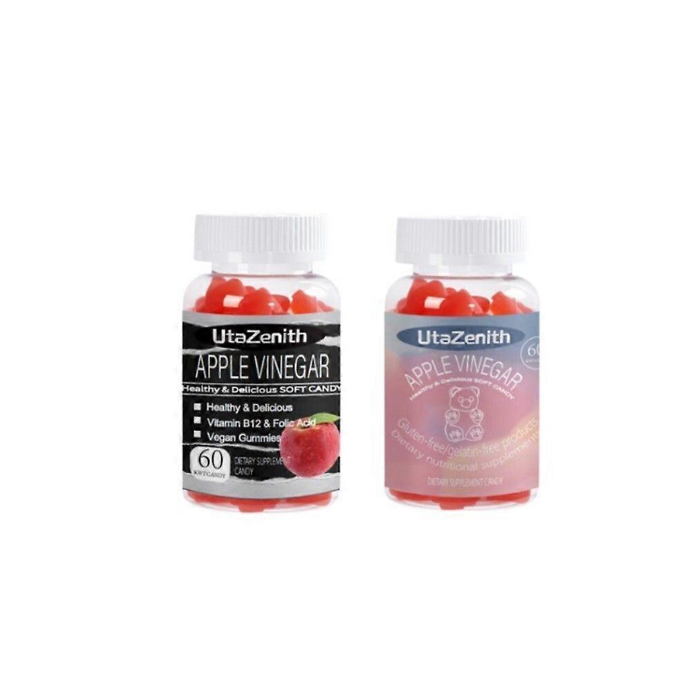 UtaZenith Apple Cider Vinegar Gummies, 2 per day, Health Supplement, Combination Pack