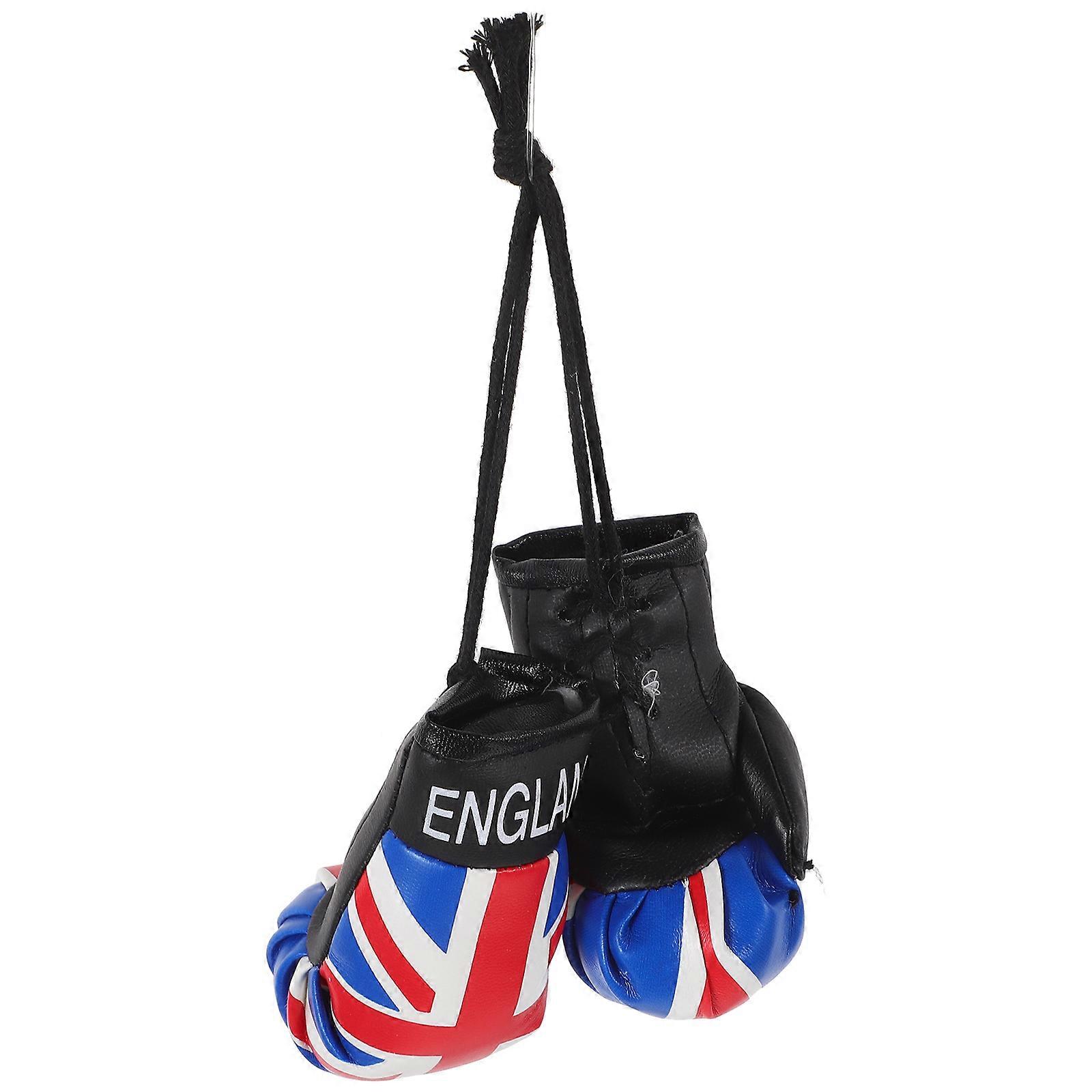 Mini Boxing Glove Keychain Boxing Gloves Pendants Women 19.00X5.00X4.50CM PVC 1 Pair