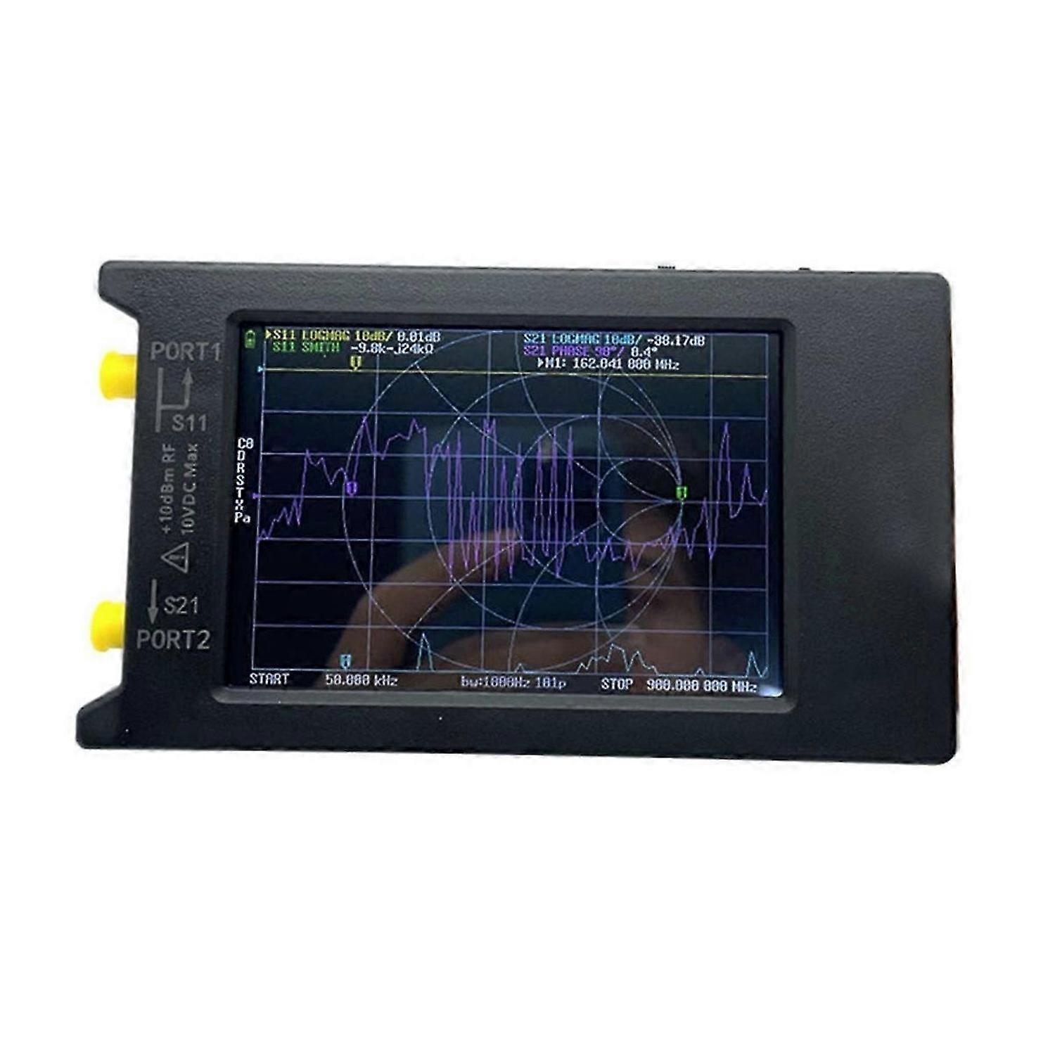 For H4 4 Inch Vector Network Analyzer 10k-1.5GHz HF VHF UHF Antenna Analyzer Version Slot for VNA