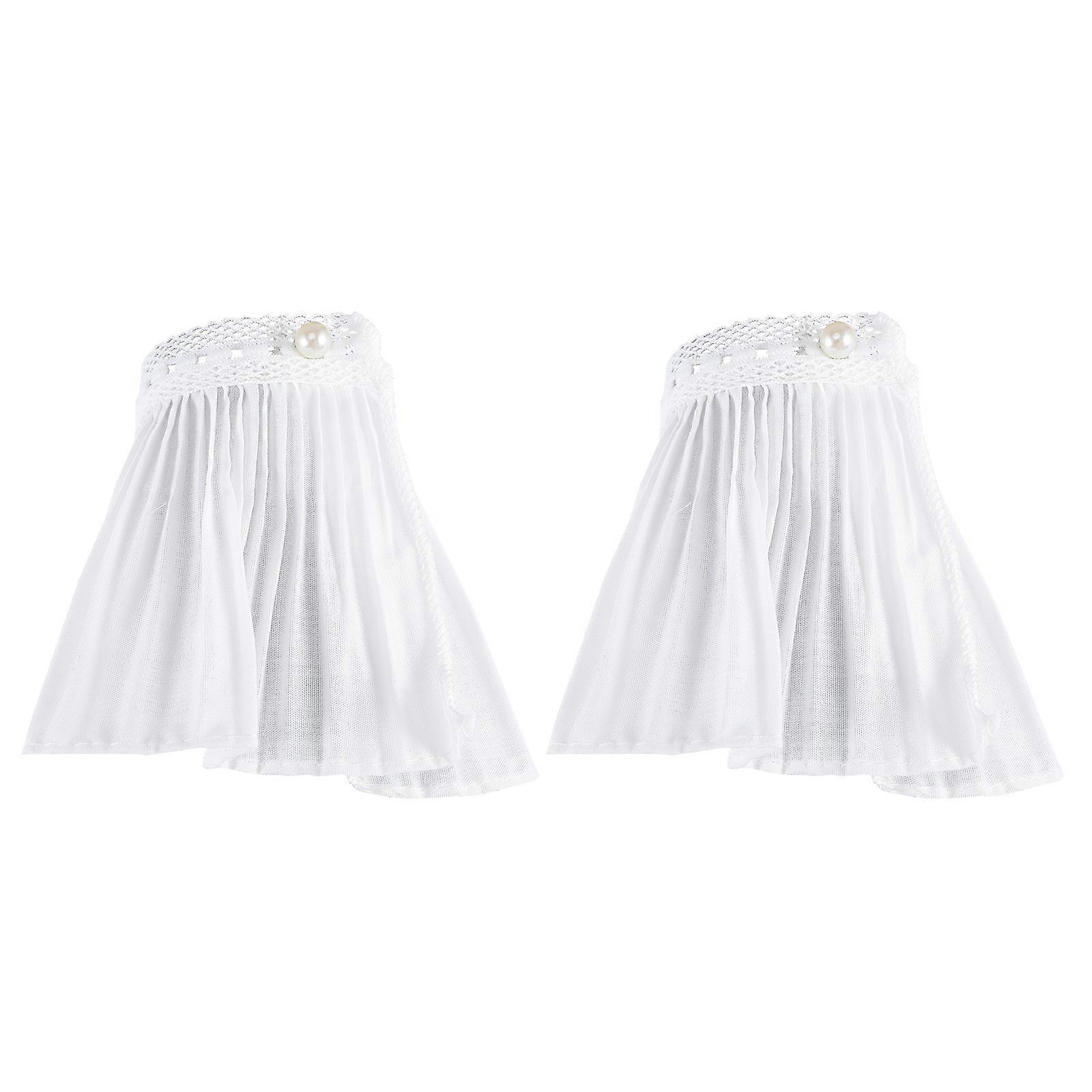 Elegant Lace Extend Sleeve Mesh Overlay for Dance Parties Detachable Fashion Accessory for Sweaters, Blouses & Dresses Durable Craftsmanship,