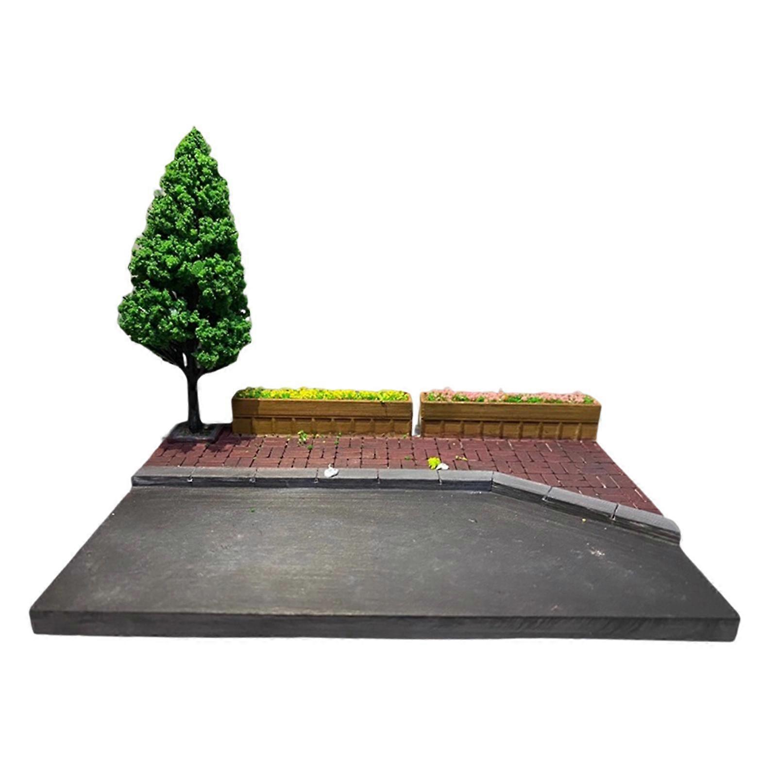 1/64 échelle miniature scène modèle fond scène modèle pour jouet minuscule figure