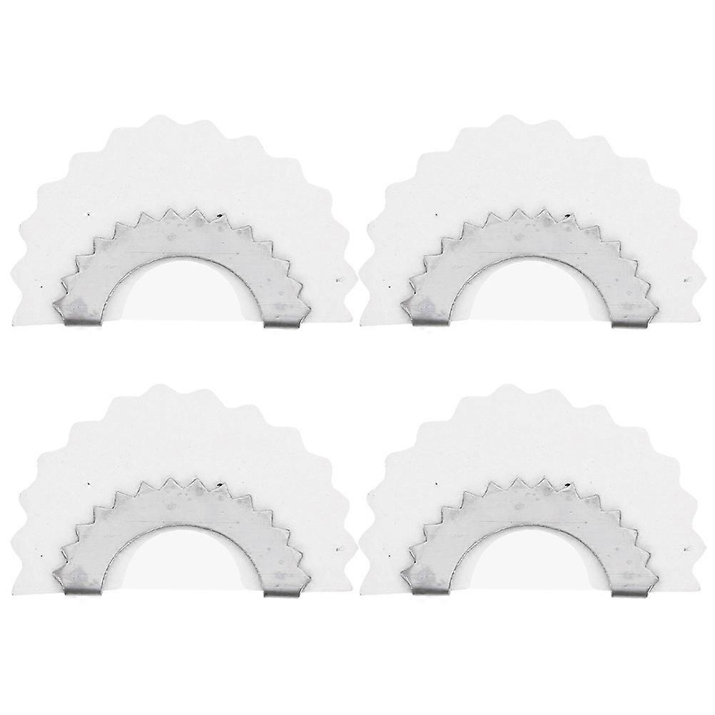 صافرة لسان الطيور المعدنية للمهرجانات الخاصة 4 قطع