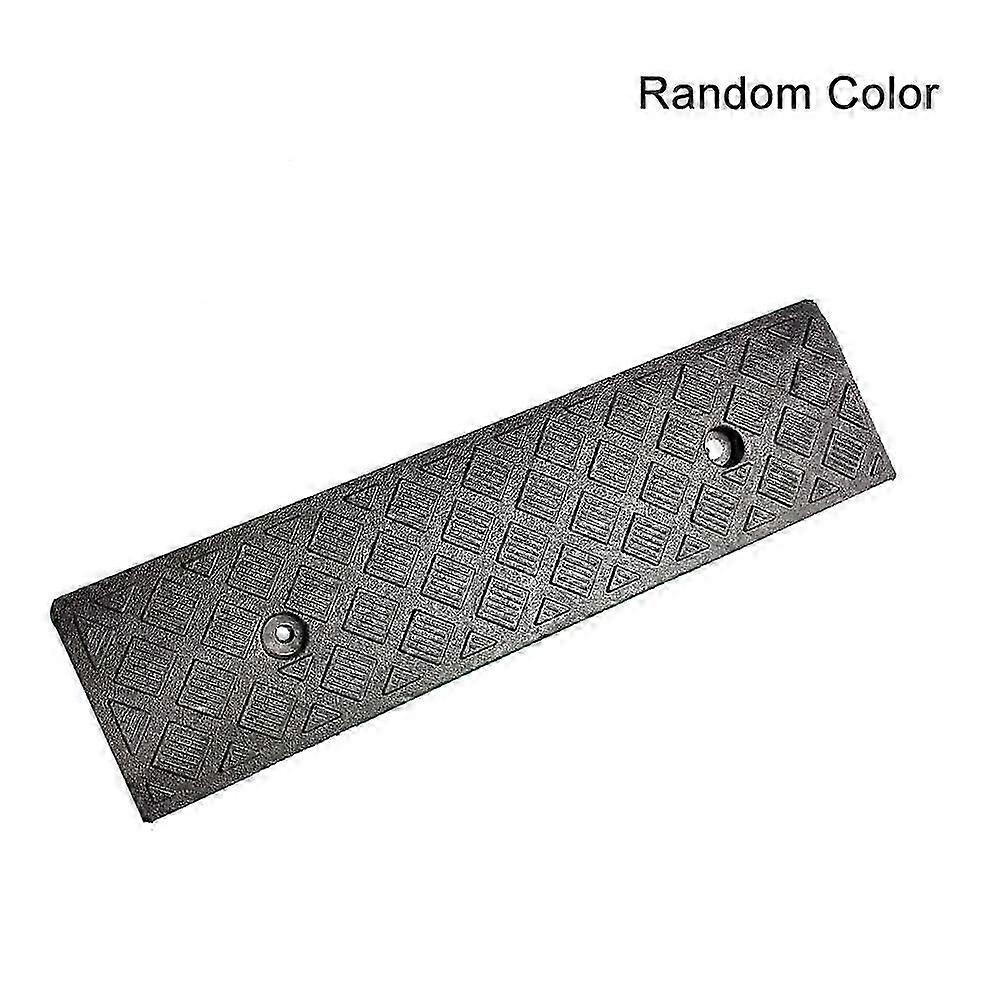 Random Color Portable Curb Ramp Anti-Slip Lightweight Threshold Ramp for Vehicles and Trailers