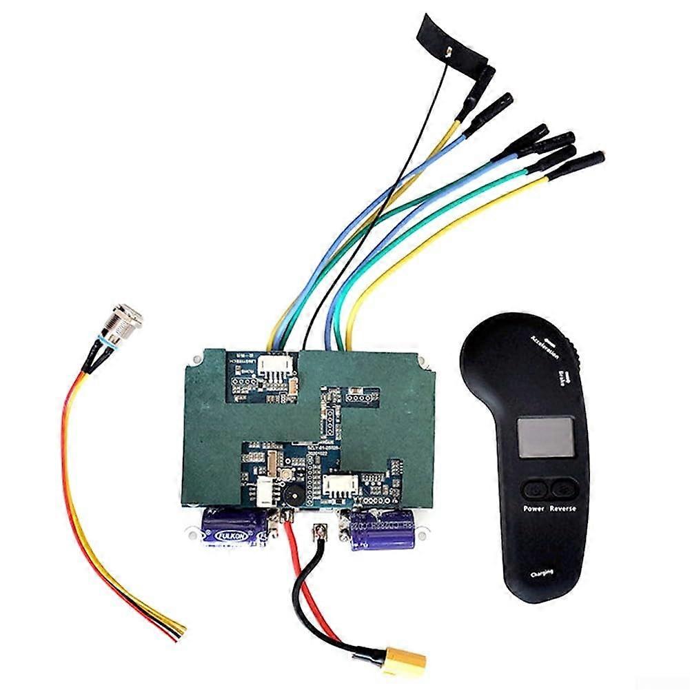 10S 36V Electric Skateboard Controller and Dual Drive Motor ESC Replacement Parts With Display Controller