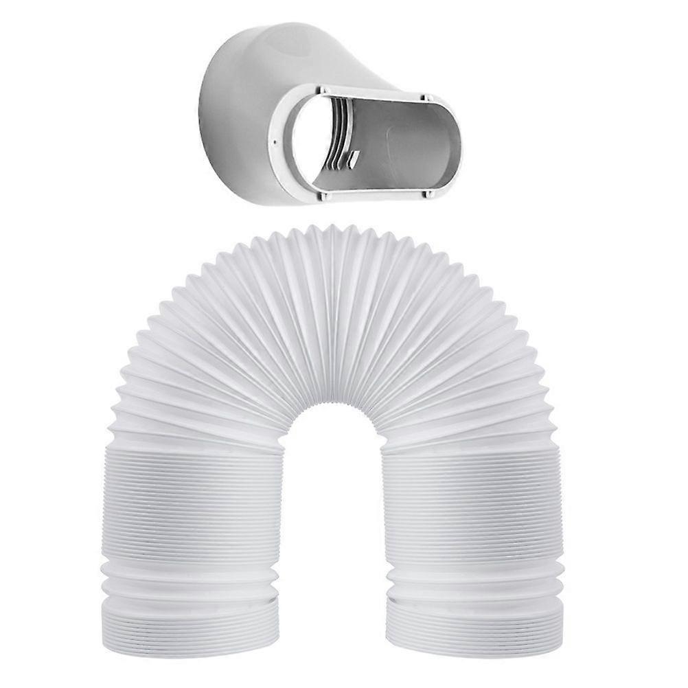 Portable Air Conditioner Hose Universal Flexible AC Vent Replacement Tube with Adapter