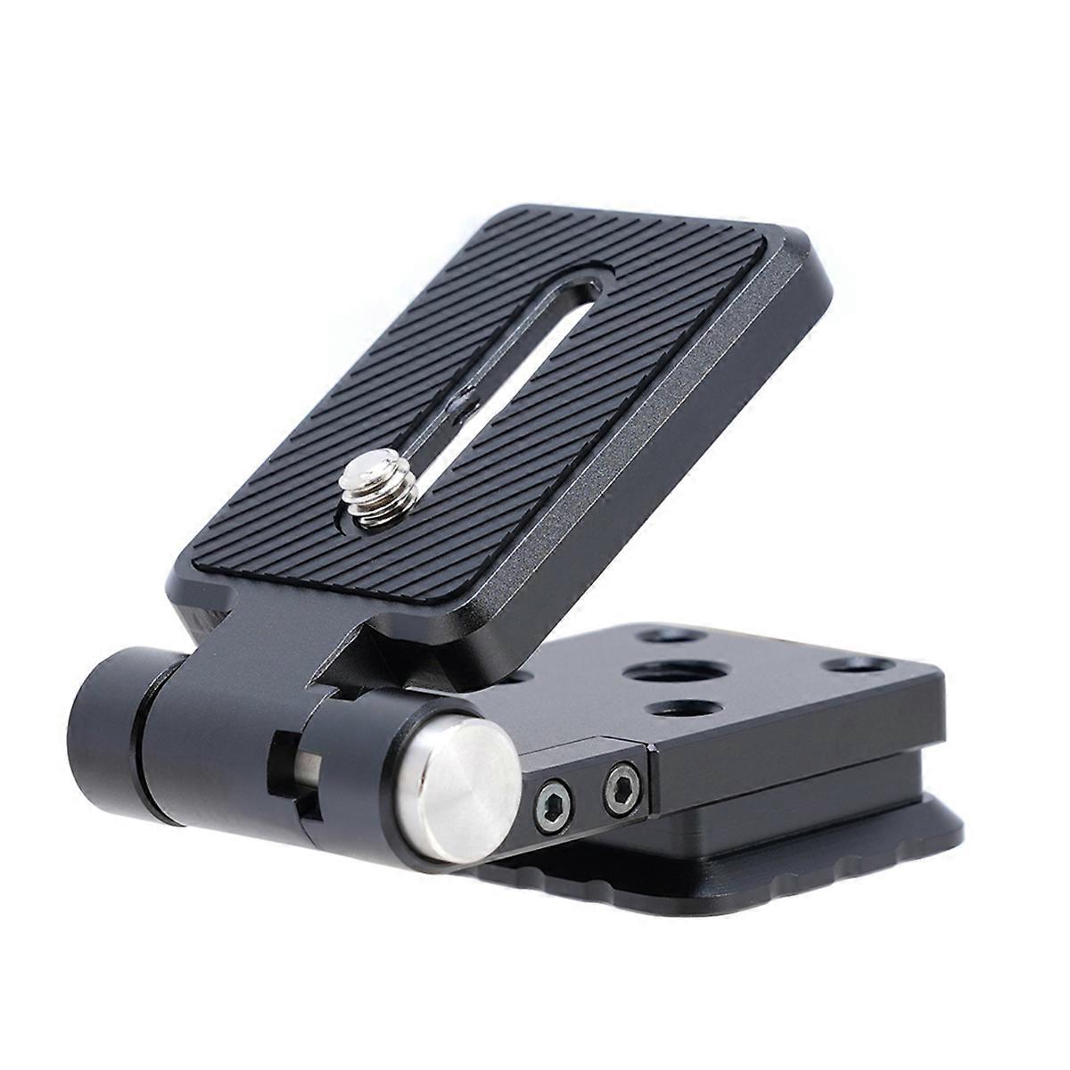 DSLR Camera Folding L Bracket Vertical Horizontal Switching Camera Mount Quick Release Plate for Tr