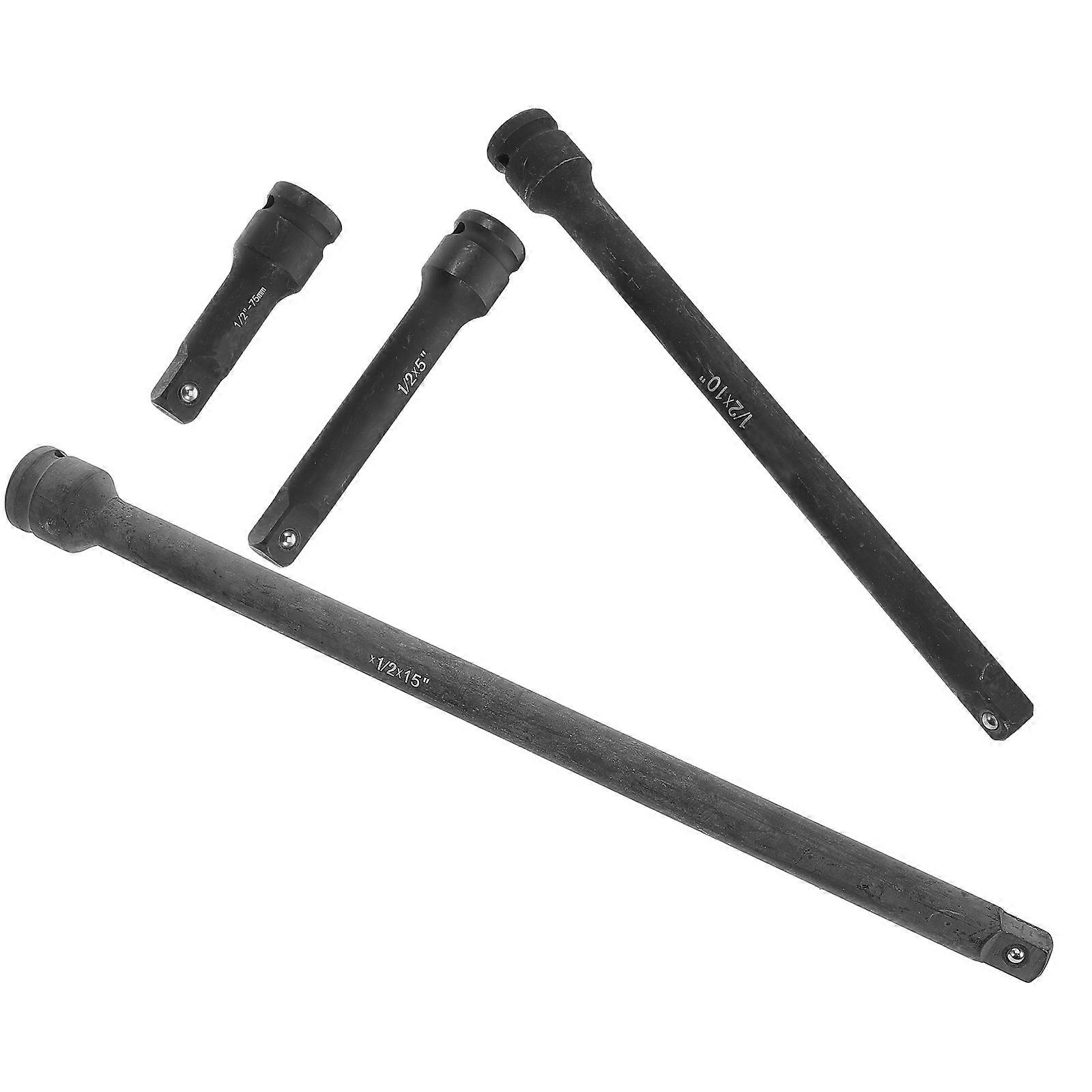 Drive Impact Extension Socket Extension Set For Automotive Repairs Durable 4Pcs