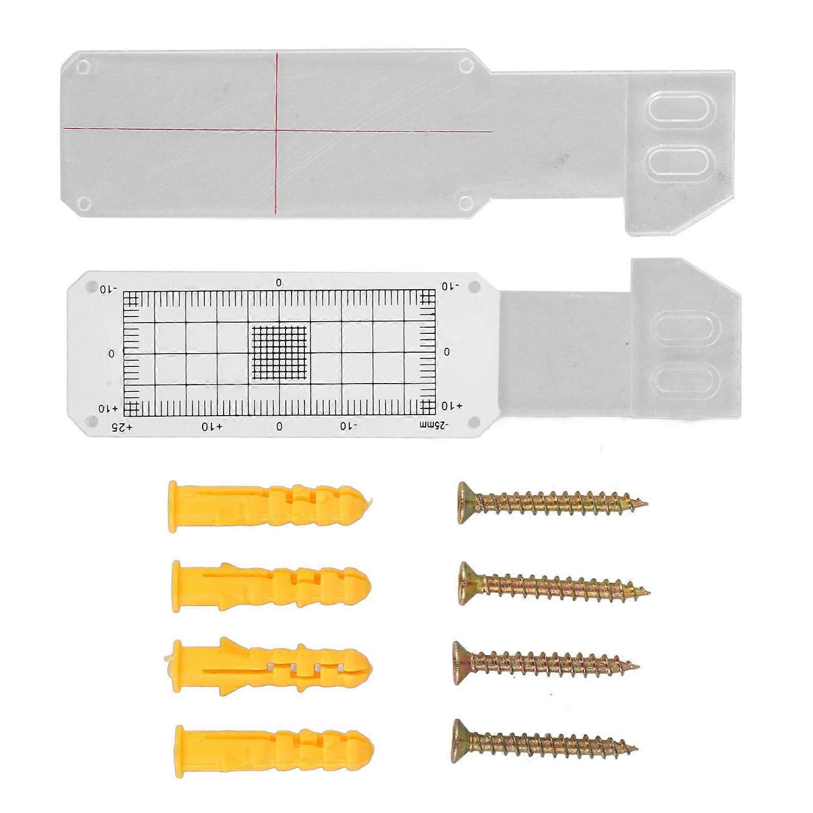 Architectural Scale Ruler Crack Width Scale Ruler For Construction Sites Visual Assessment 3.9×1.2×0.4in 1Set