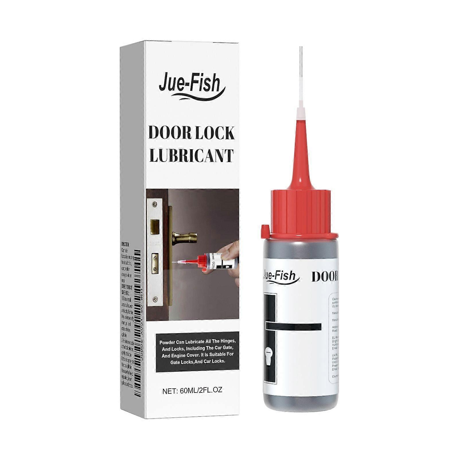 Graphite Lock Lubricant - Easy, Long-Lasting, Noise-Free Door & Padlock Solution (60ml)