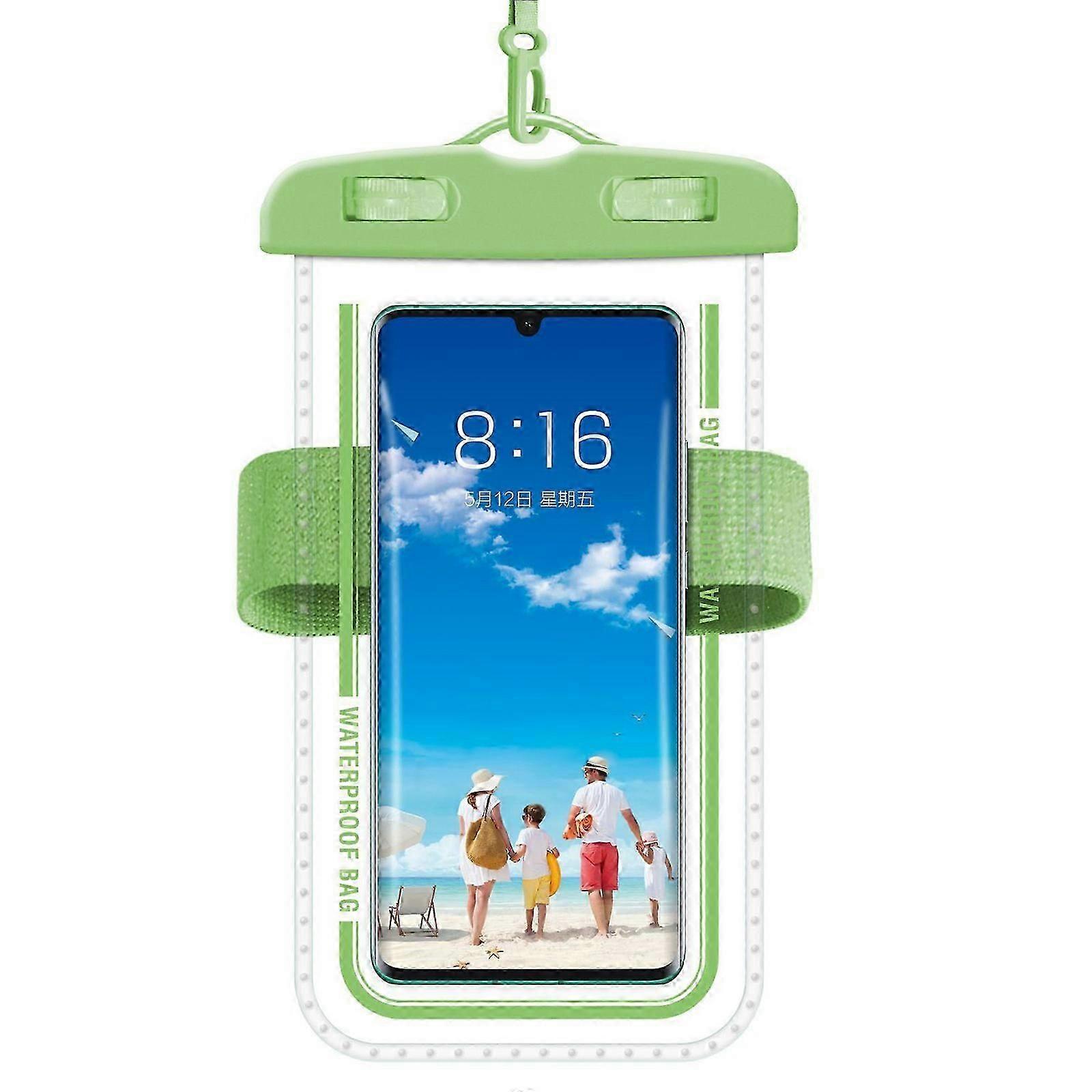 Floating Waterproof Phone Pouch Case compatable with iPhone 15 Pro Max 14 13 12 Plus X XS, for Samsung Waterproof Phone Bag for Kayaking Snorkeling Be