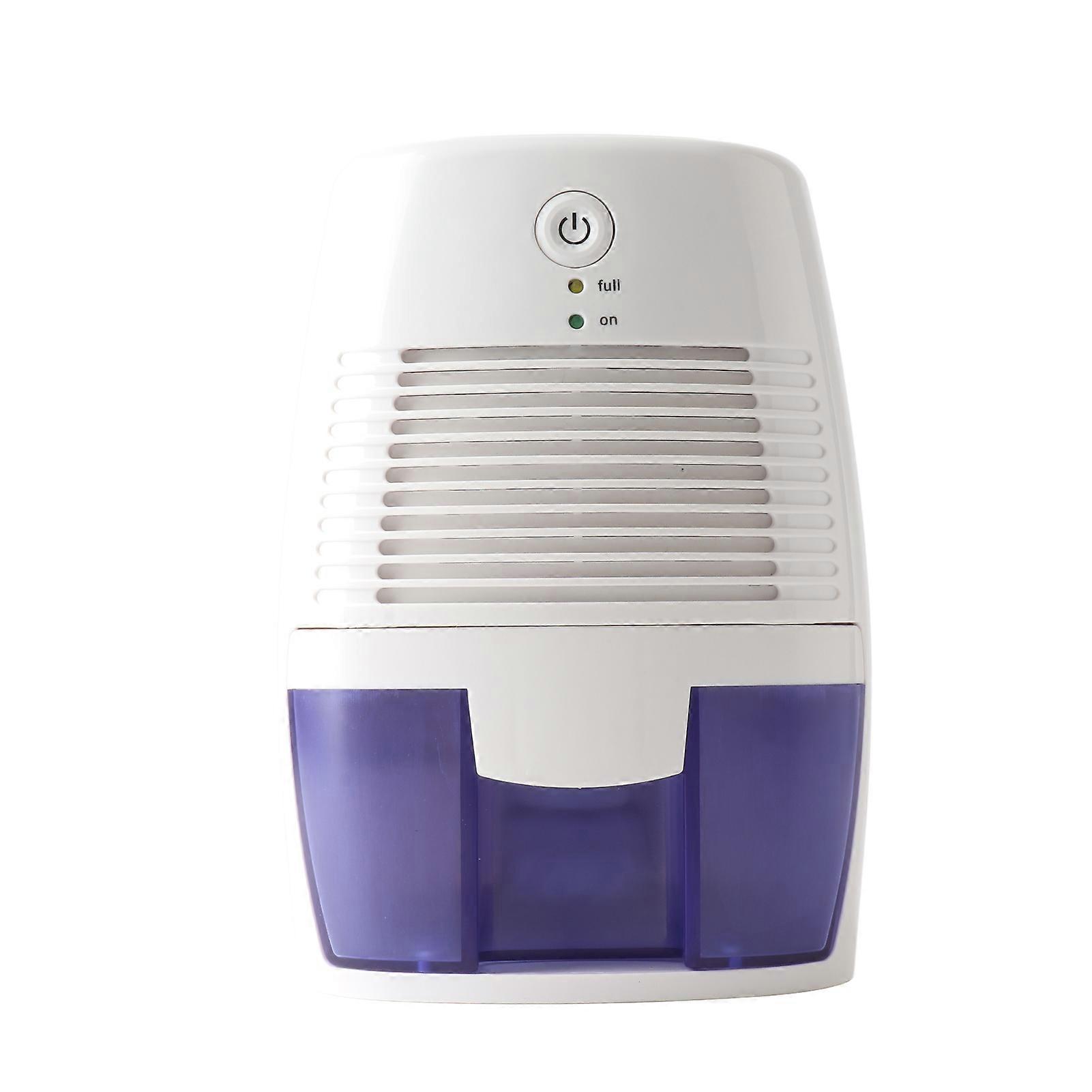 500ML Small Home Dehumidifier Low Noise Power Saving Mini Household Dehumidifier with Removable Water Tank 