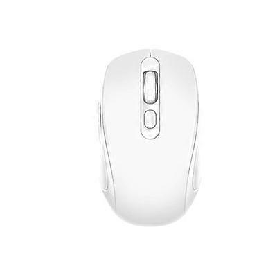 1pc Wireless Mouse, 2.4g Portable Ergonomic Mouse, Wireless Mouse For Laptop Windows (white)