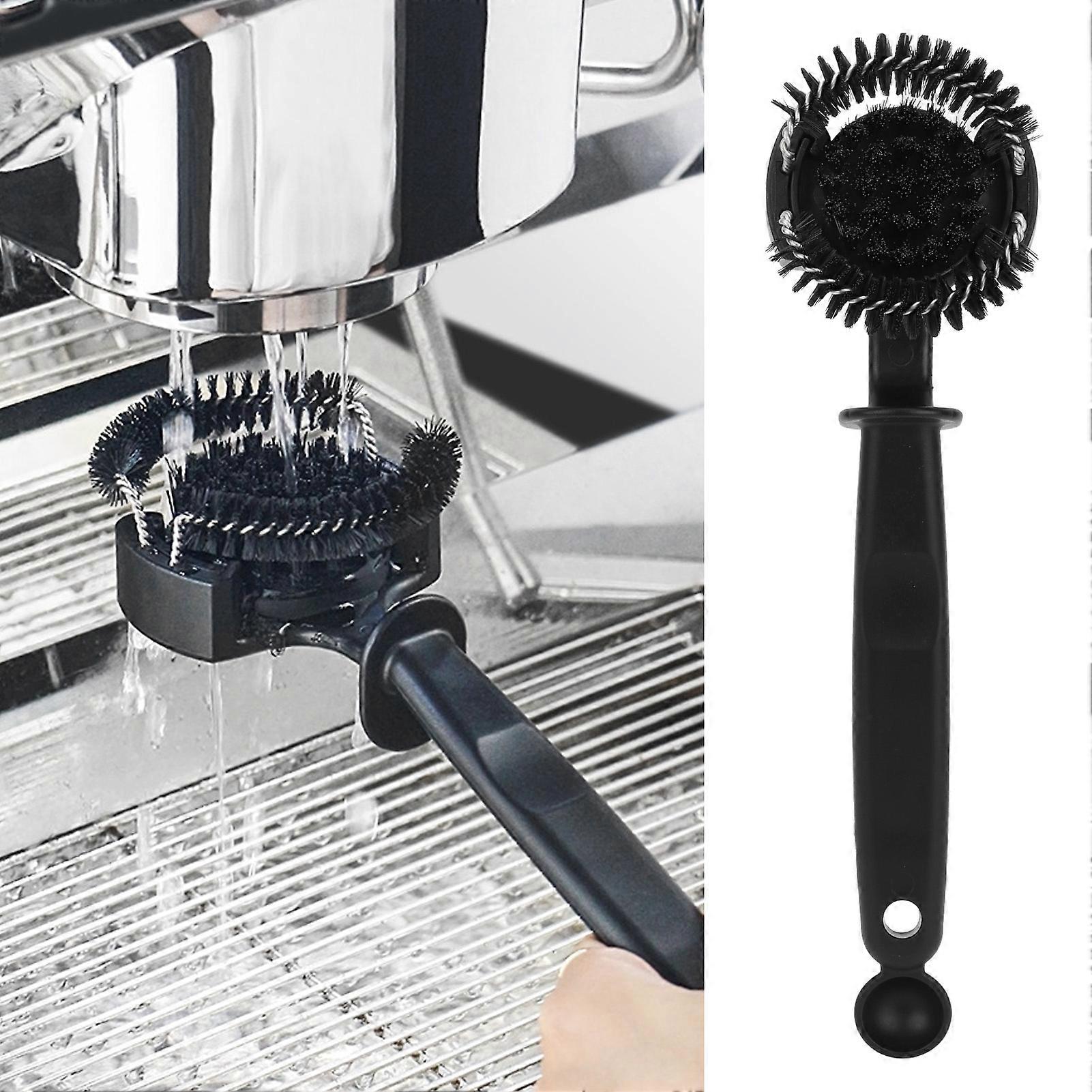 Coffee Machine Brewing Head Clean Brush Removable Coffee Maker Cleaning Brush Tool 51MM