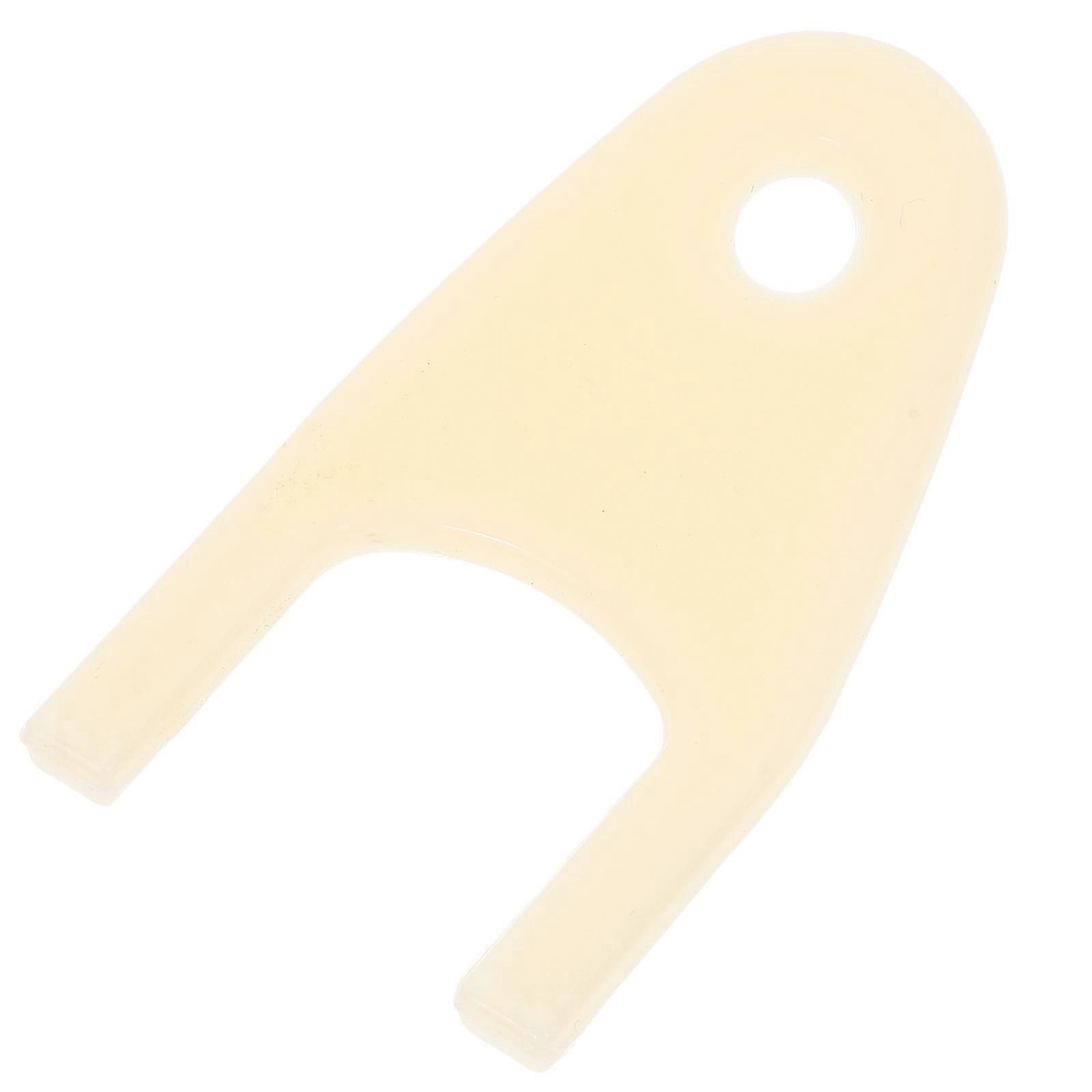 Decorative Tissue Holder Key White Plastic And General Users 1Pack