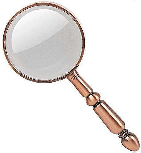 Pedagogical hobby magnifiers, metal hand comfort, reading magnifiers for the elderly, HD optical glass