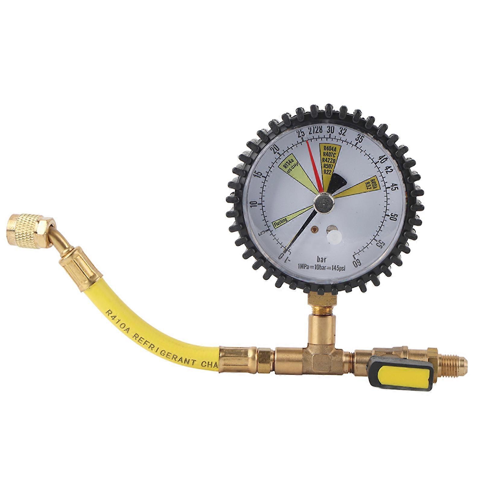 Air Conditioning Refrigeration Nitrogen Pressure Test Gauge Pressure Test Table