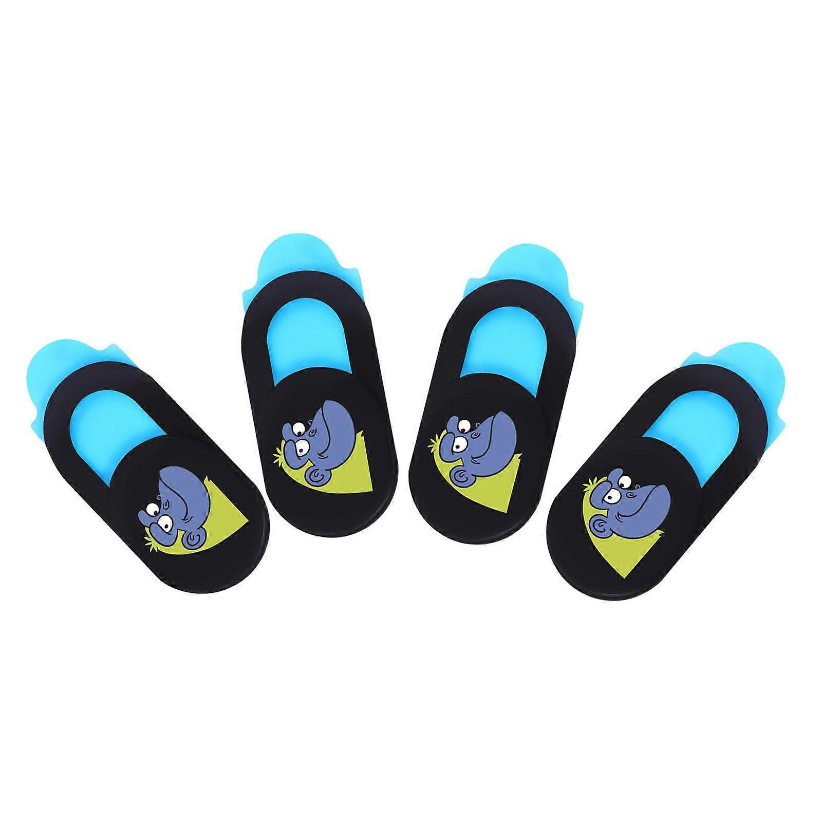 Webcam Cover for Computers Privacy Protection Durable ABS Plastic Home Use 4Pcs