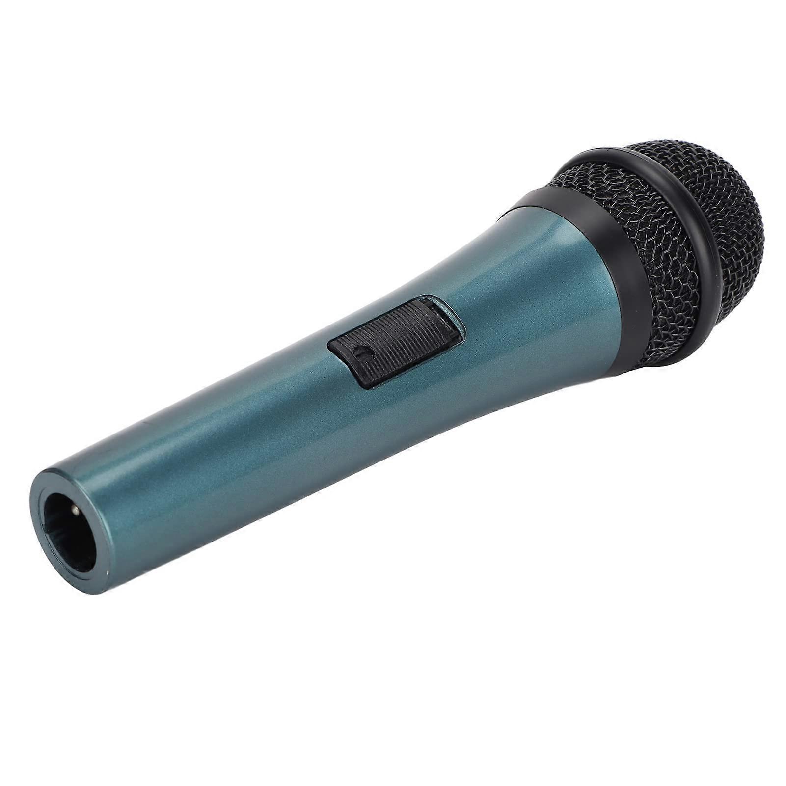 Dynamic Cable XLR Handheld Microphone Compatible with Mixer, Amplifier, Speaker for Home Theater Use