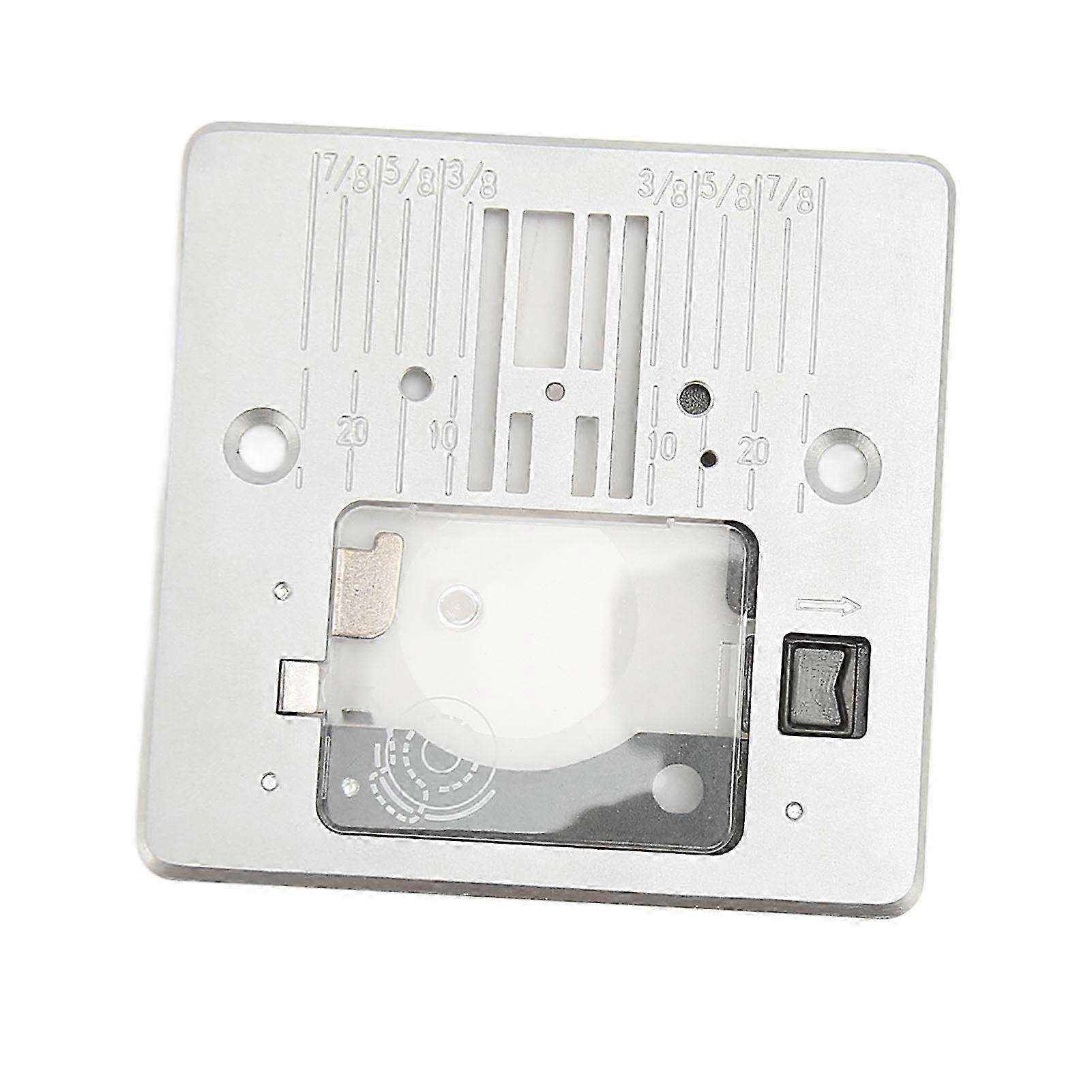 Durable Needle Plate Replacement for Sewing Machines Compatible with Certain Brands