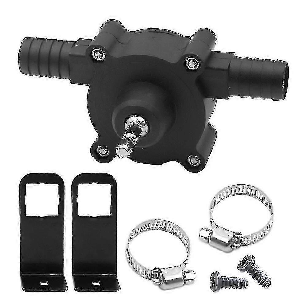 Portable Mini Drill Pump for Diesel and Water Transfer with Self-Priming Feature (Single Unit)