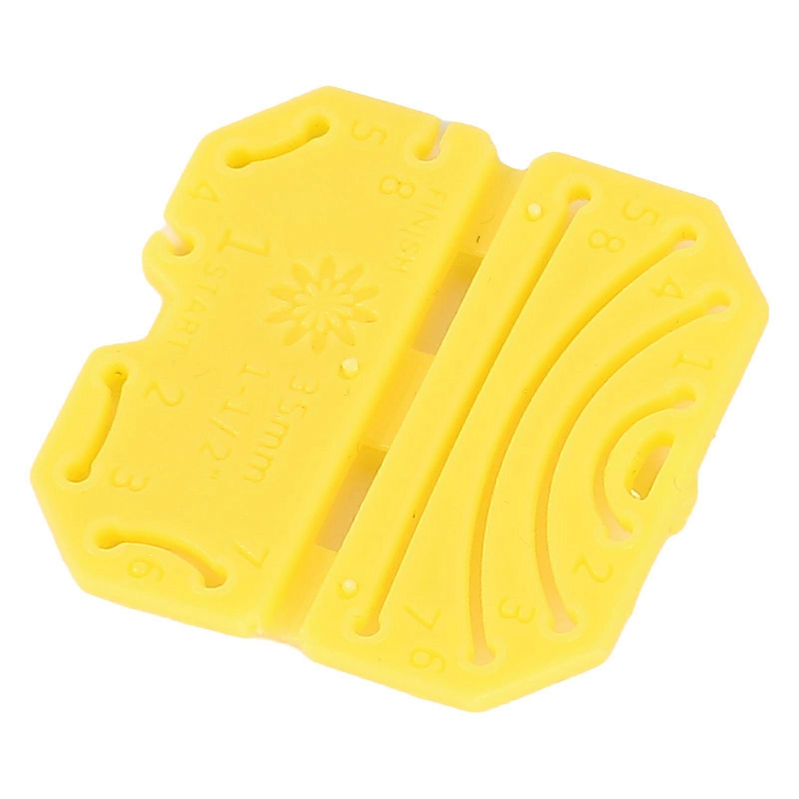 3Pcs Kanzashi Flower Maker Different Sizes Easy Operation Strong Resin Gathered Petal Maker for DIY Handicraft