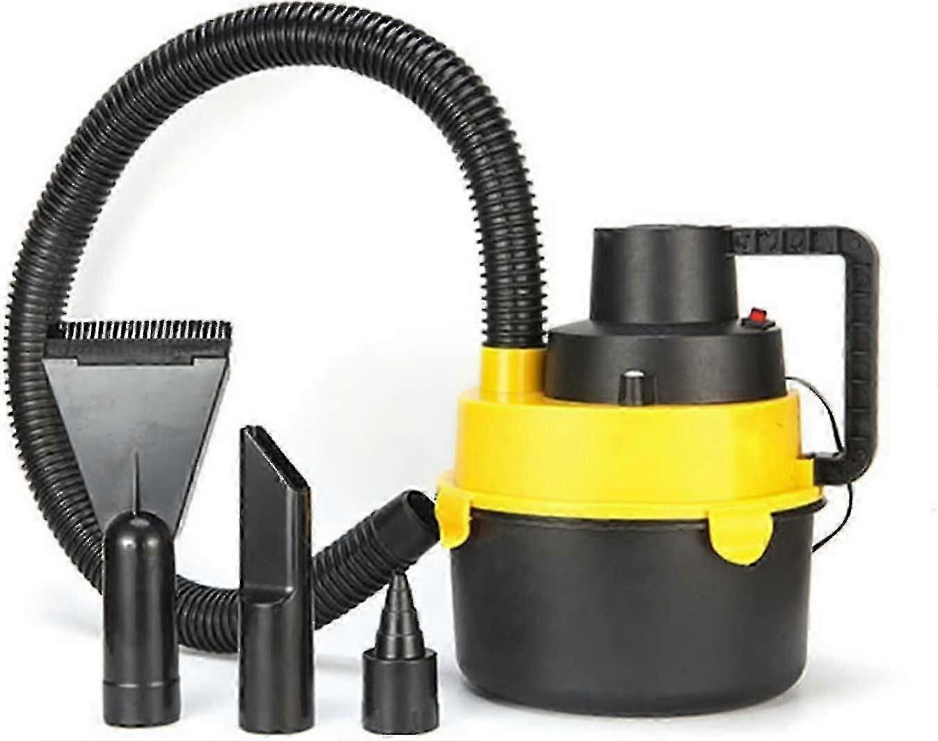 Aspirapolvere Aspirapolvere Portatile Bagnato E Secco Ad Alta Potenza, Potente Aspiratore Gonfiatore Portatile Turbo Tenuto In Mano Per Auto