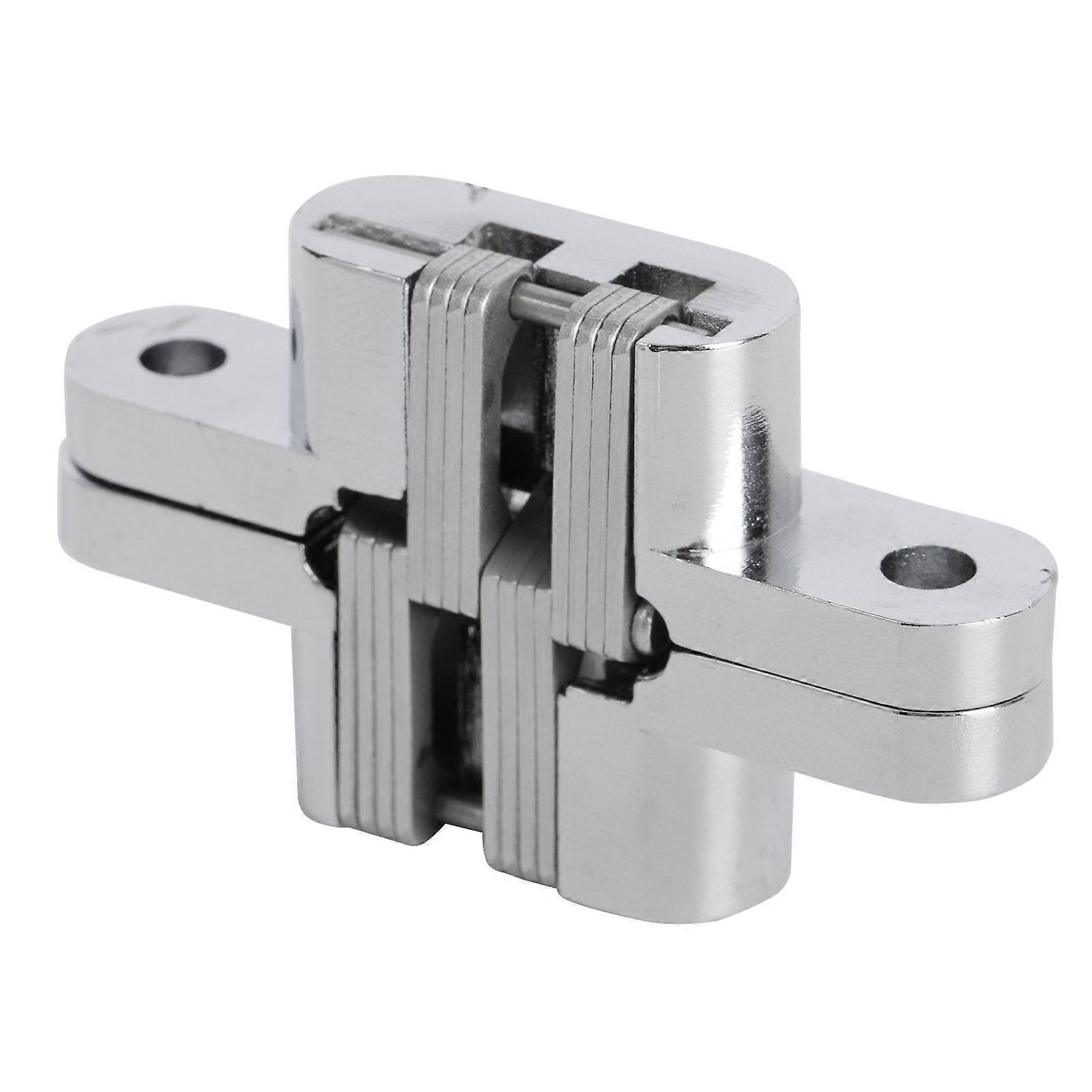 Heavy Duty Door Hinges Thickened Metal Hinge for Wood Installation in Tight Spaces Cross-Shaped 1Pack