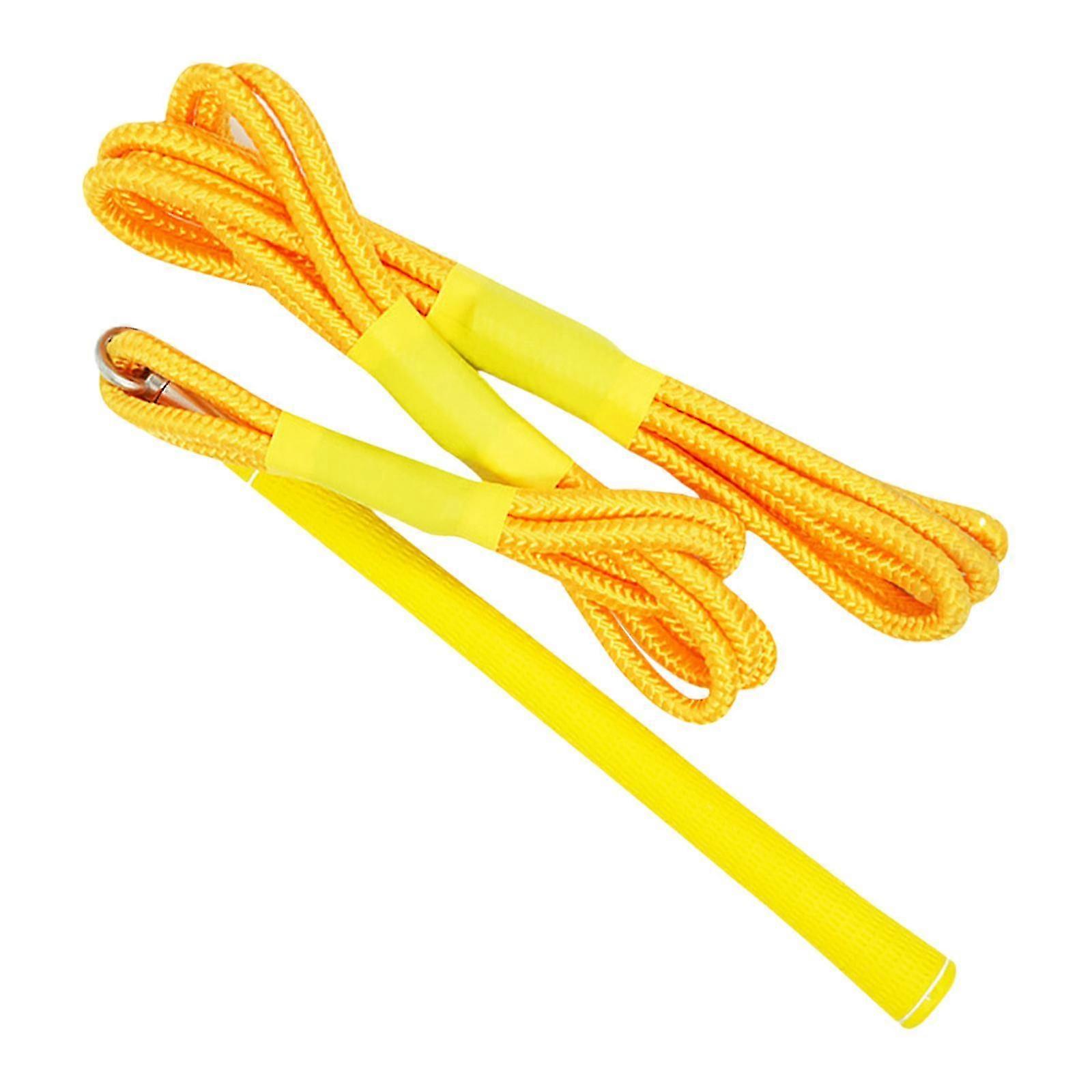 Golf Swing Rope Trainer Practical Nonslip Golf Practice Rope Swing Exerciser Orange 100cm 2025