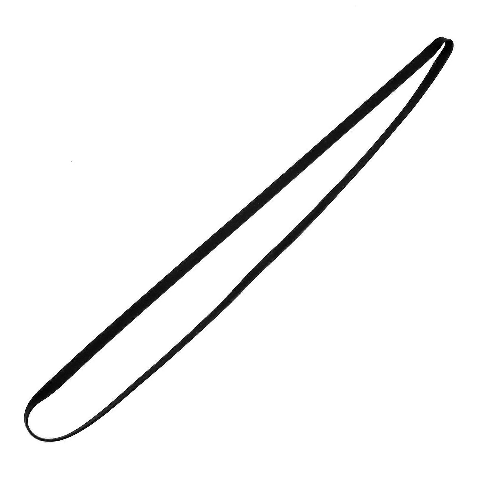 Rubber Flat Belt Turntable Accessory Home Use Reel to Reel Recorder 24.5x0.5cm Easy to Install 1Set