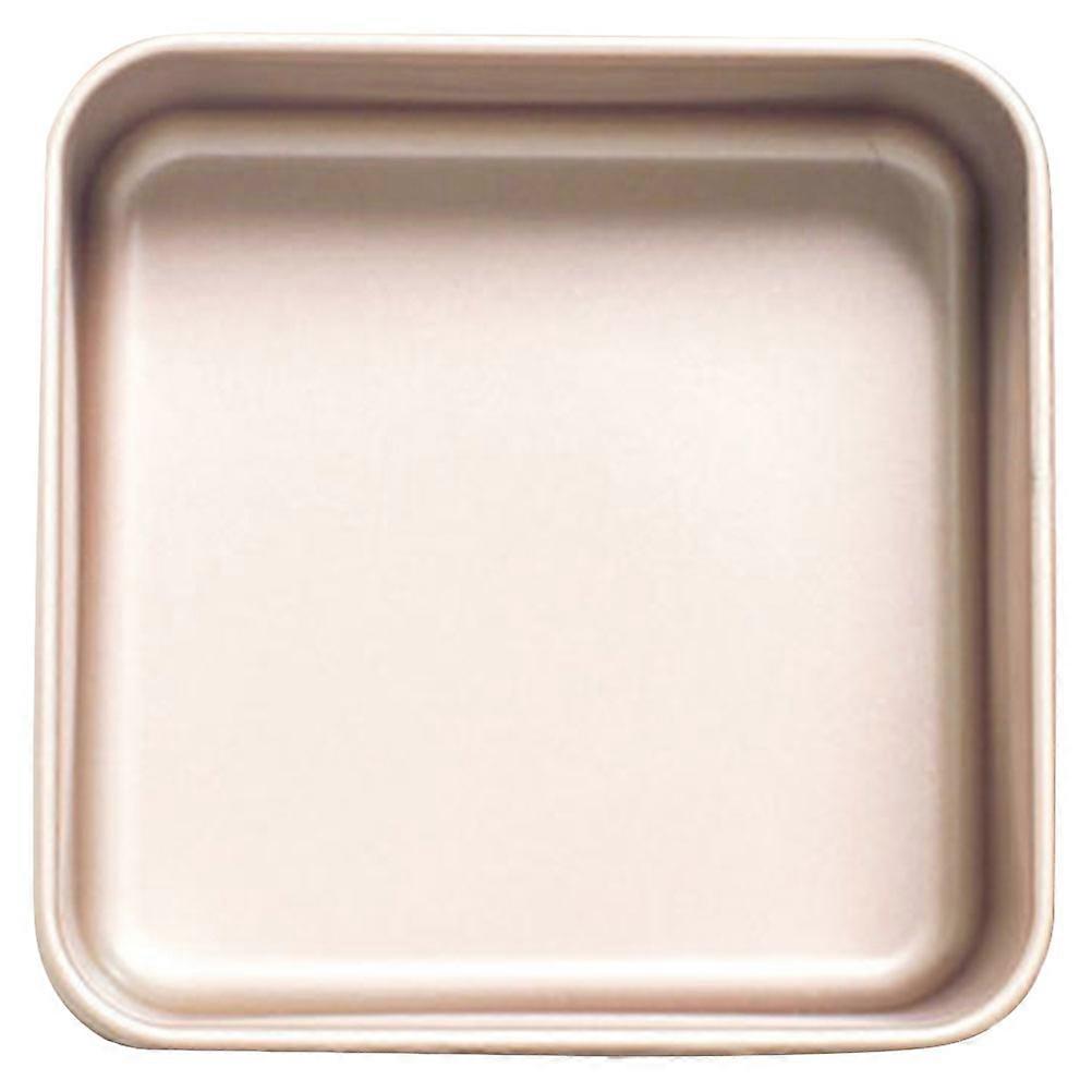 Multi-Shape Stainless Steel Baking Molds Heat-Resistant Non-Stick Baking Pan 21X21X8CM 1Set