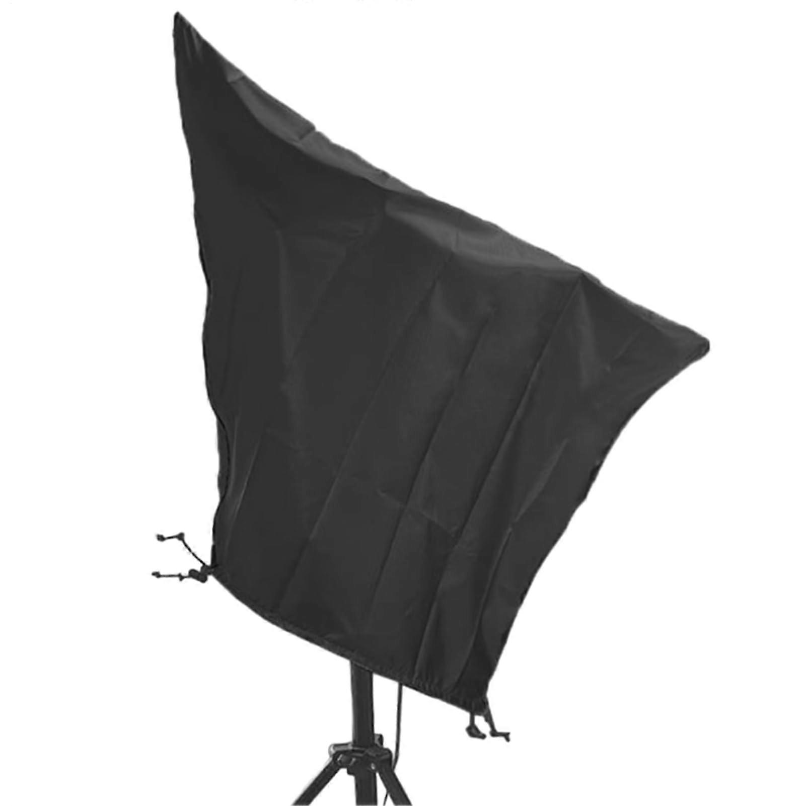 Telescope cover – 420D Oxford fabric, dustproof, lightweight with drawstring, Black, 100x75 cm