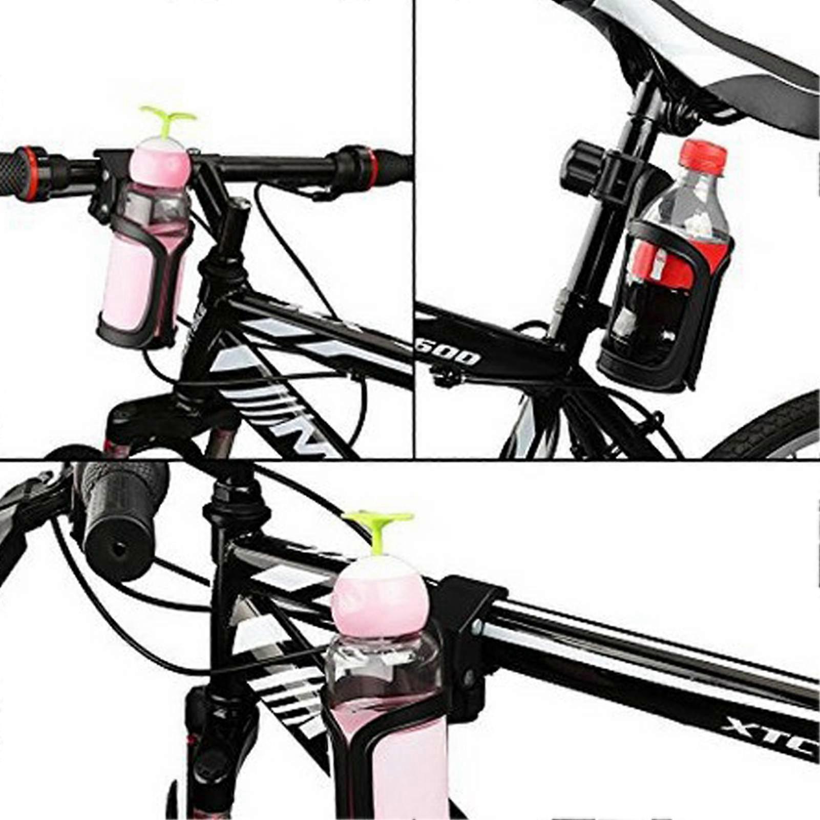 حامل زجاجة دراجة متعددة الوظائف عربة أطفال زجاجة تغذية رف الطريق دراجة زجاجة ماء دورة قفص كوب ماء قوس الدراجة perambulator Acce