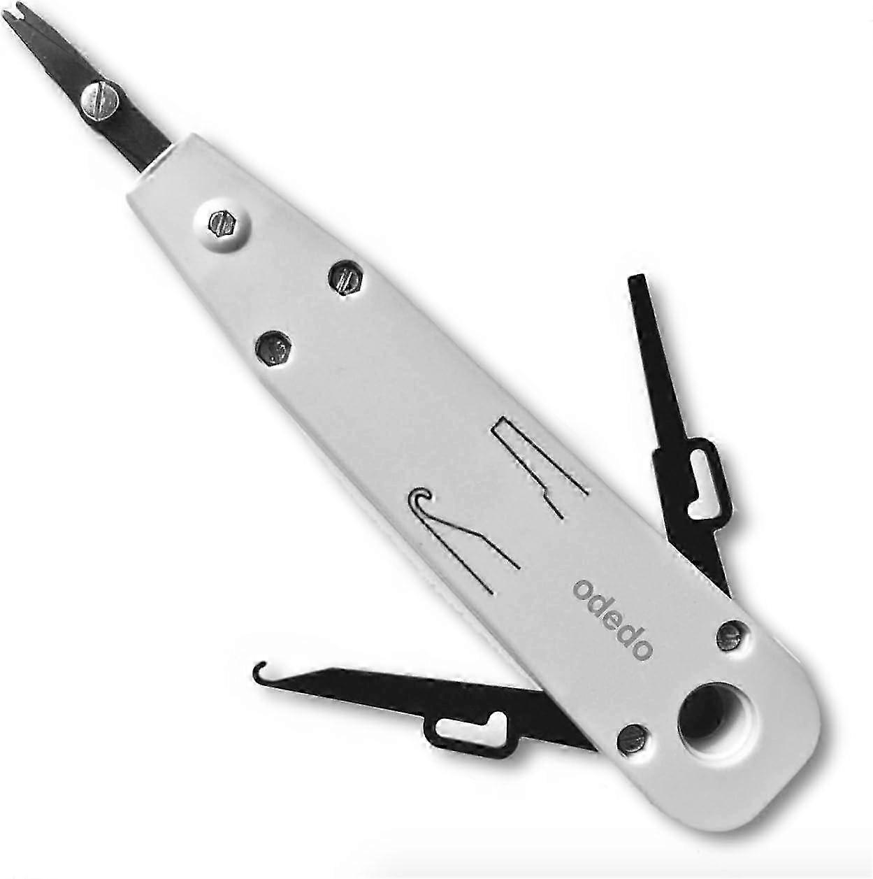 Punching tool for network cable outlet installation