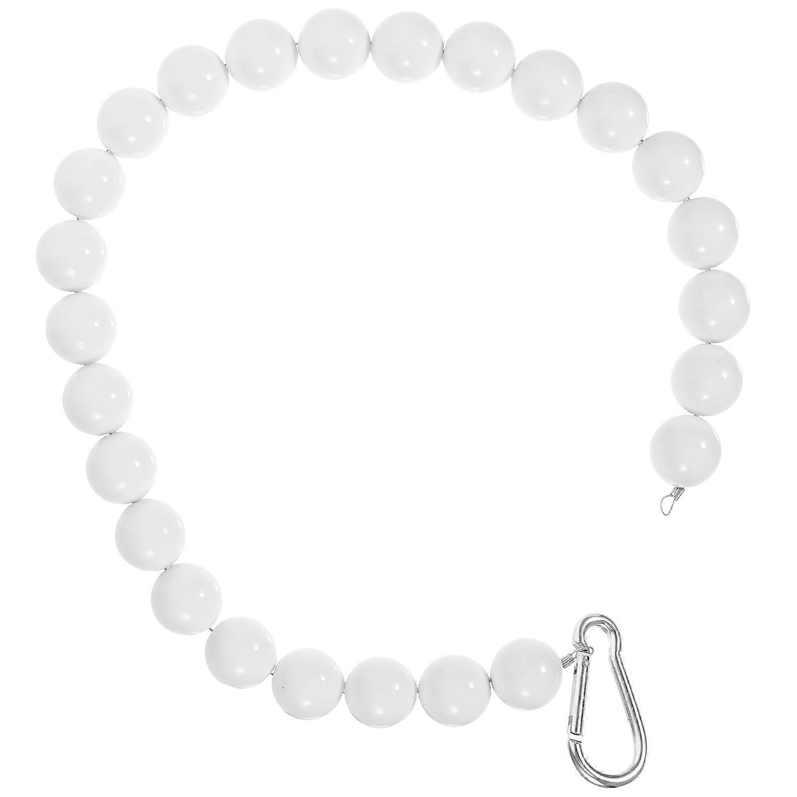 PVC Beaded Flag Ring 1Set Ideal For Outdoor Use Flag Securing With Effective Stability