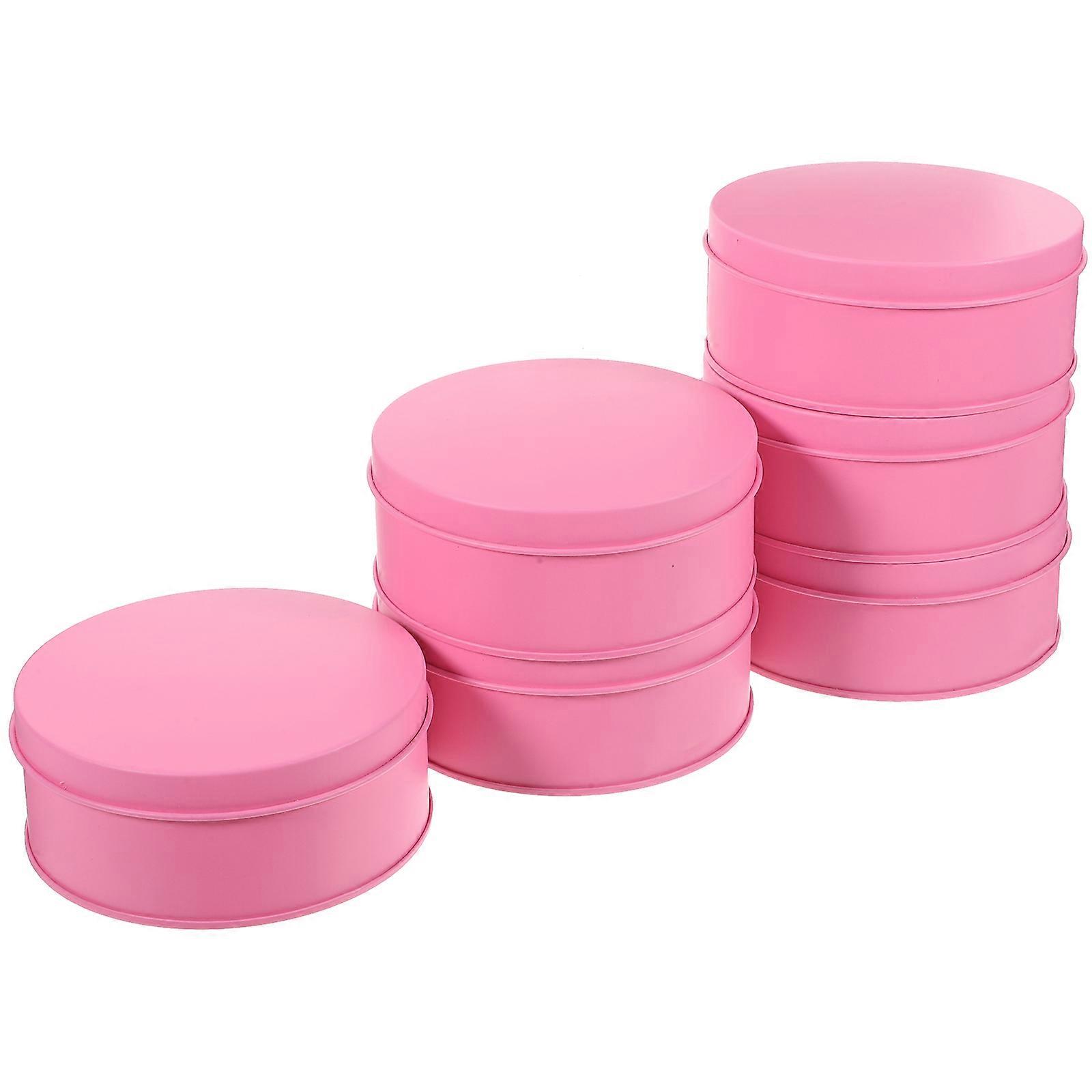 6pcs Multi Functional Tinplate Storage Boxes for Cookies, Candies & Snacks – Stylish & Organizing Design for Presenting & Storing Treats & Small Items