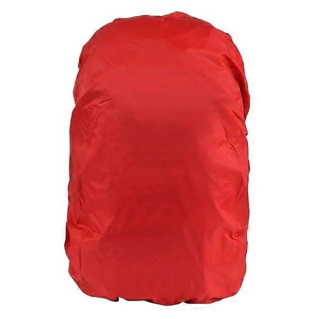 Backpack Rain Cover 30-40L, Adjustable, Waterproof Dustproof, Red, for Camping, Hiking, Climbing